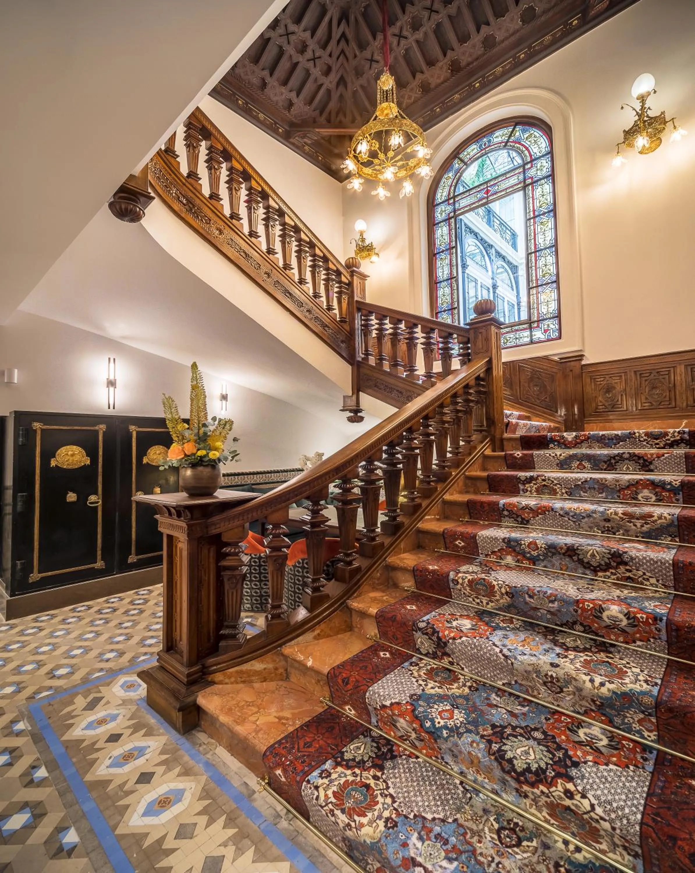 Decorative detail in Palacio Gran Vía, a Royal Hideaway Hotel