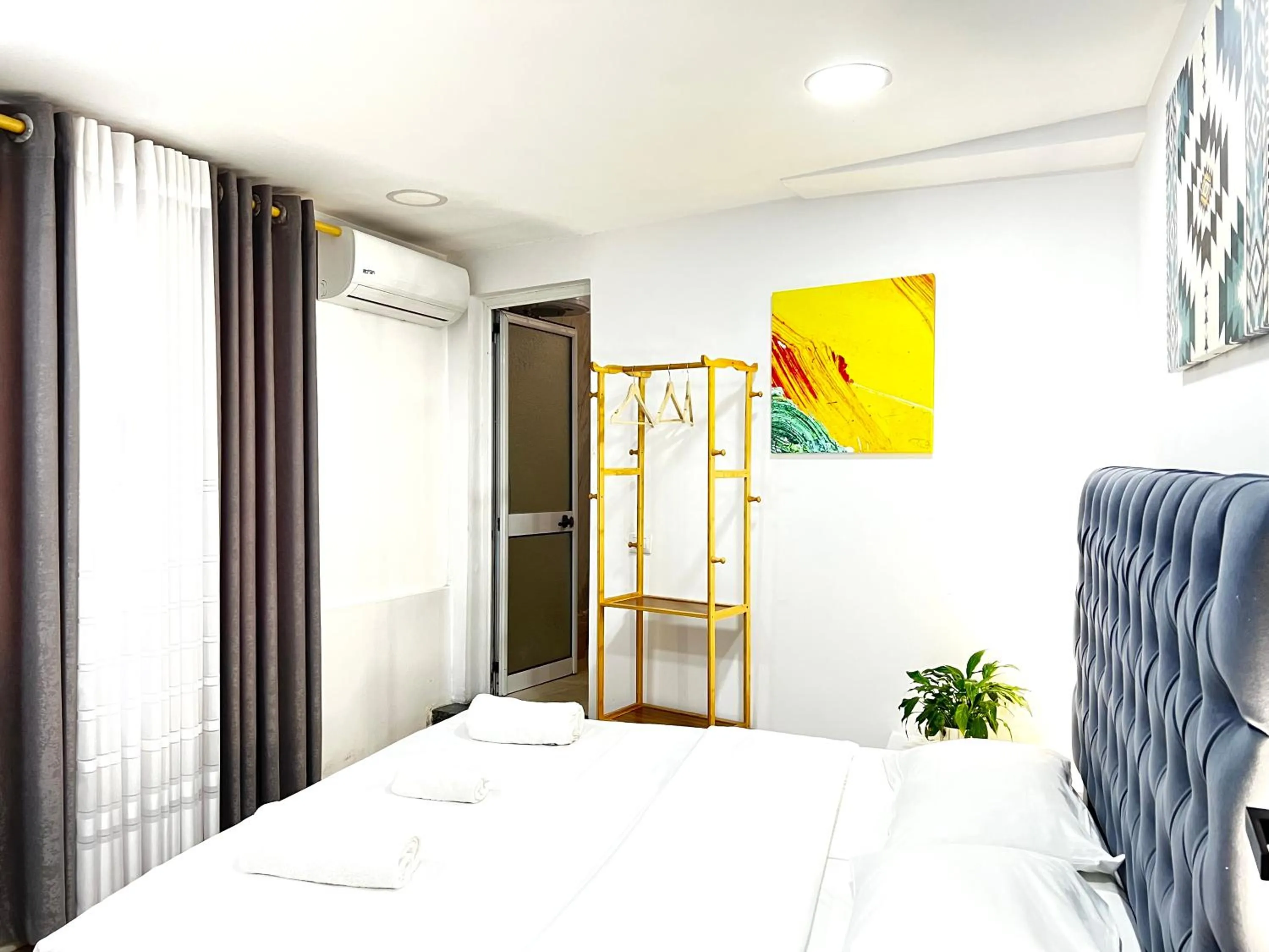 Bed in Tirana Square Hotel