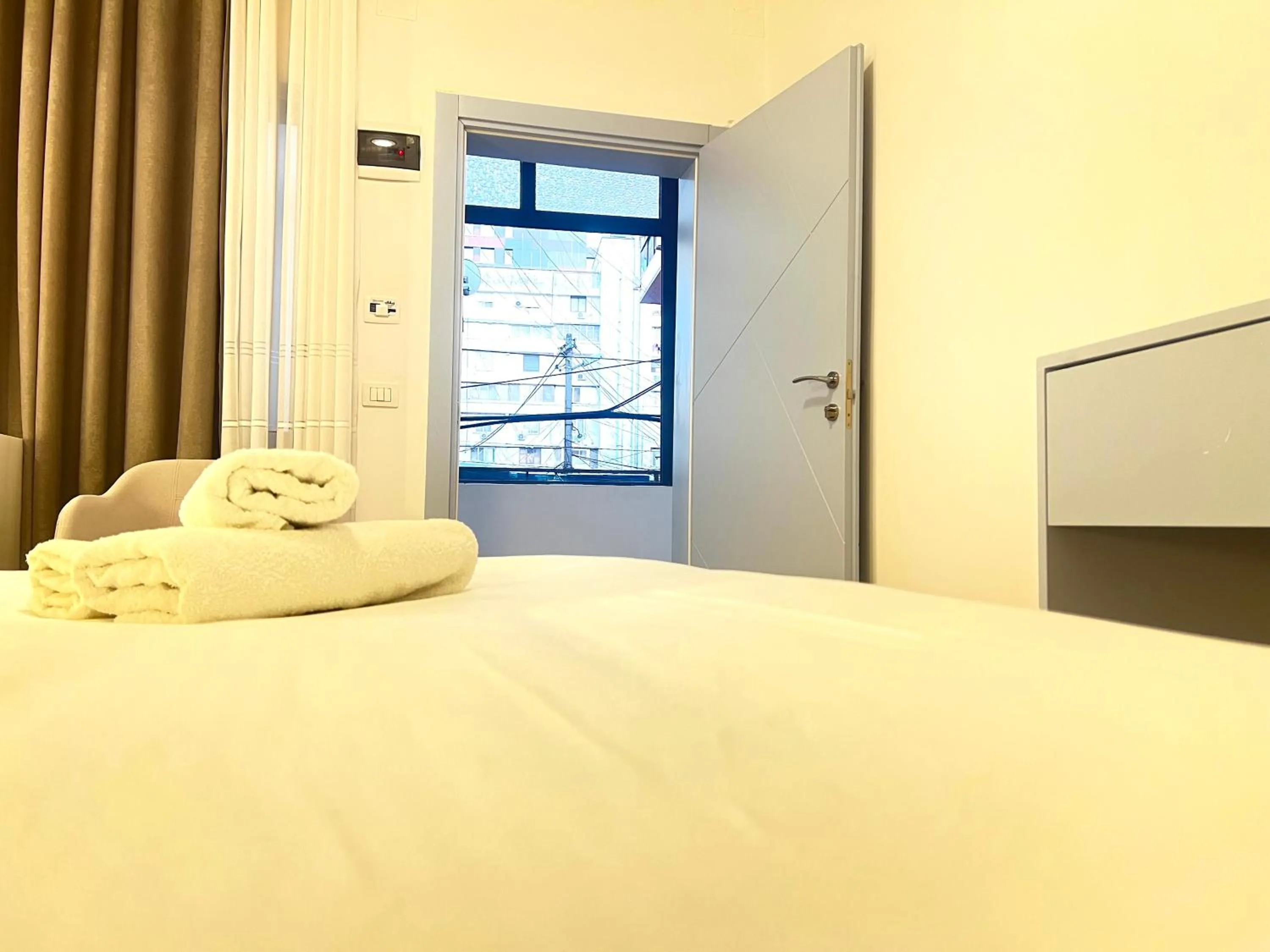 Bed in Tirana Square Hotel