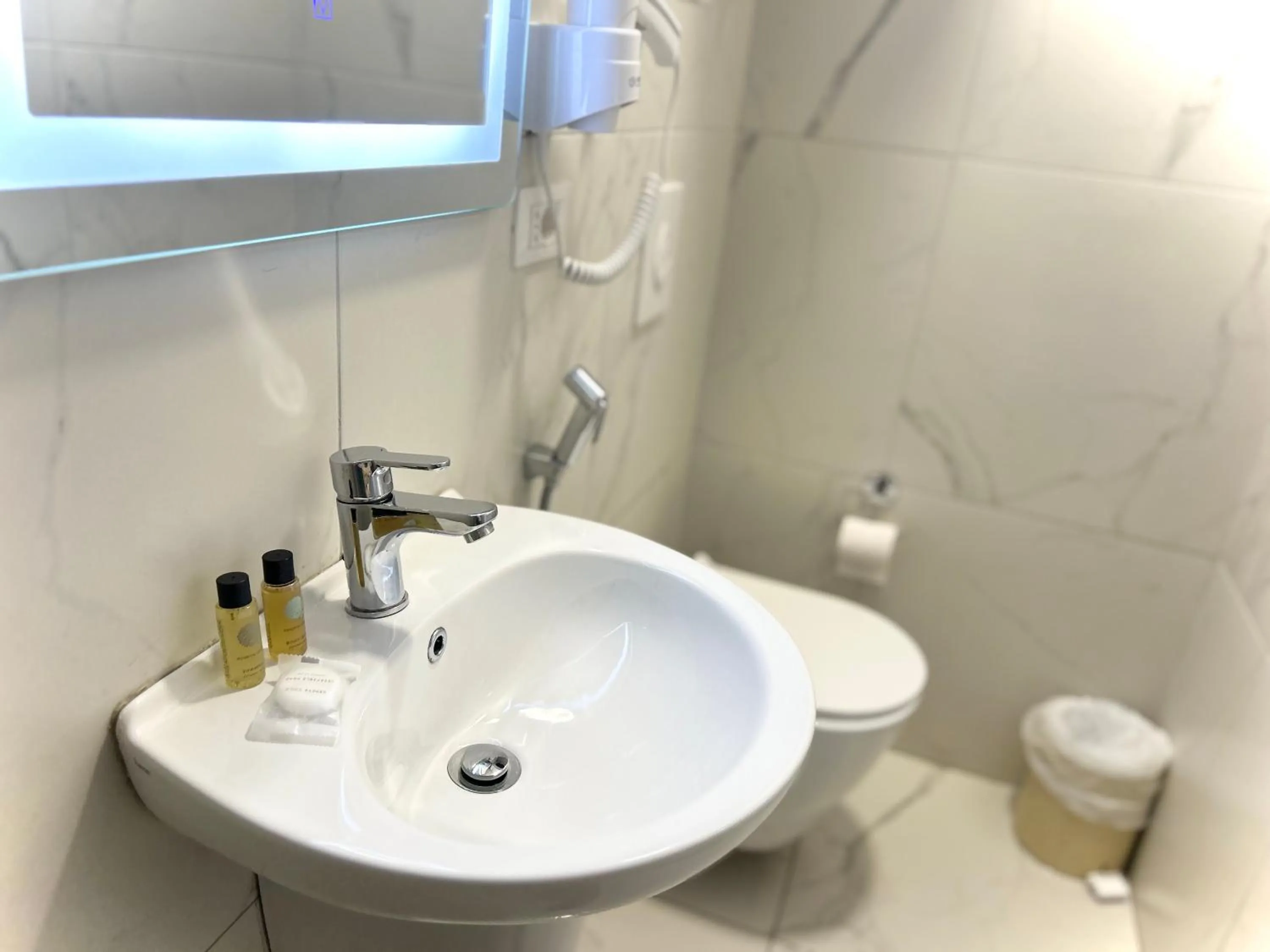 Toilet in Tirana Square Hotel