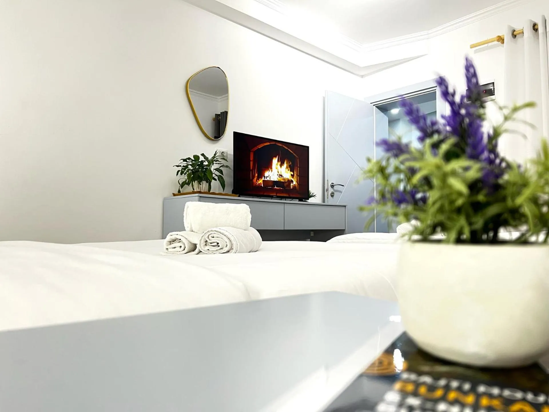 Bed in Tirana Square Hotel