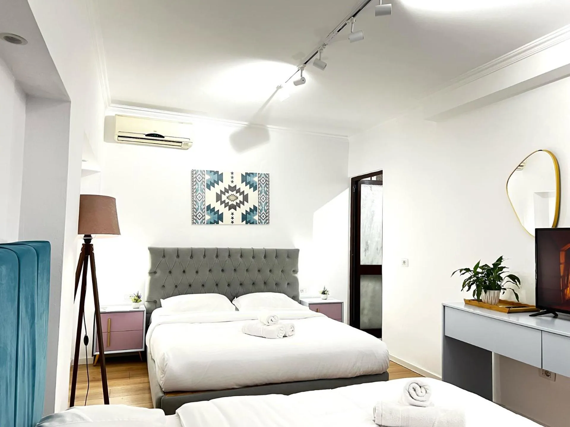 Bed in Tirana Square Hotel