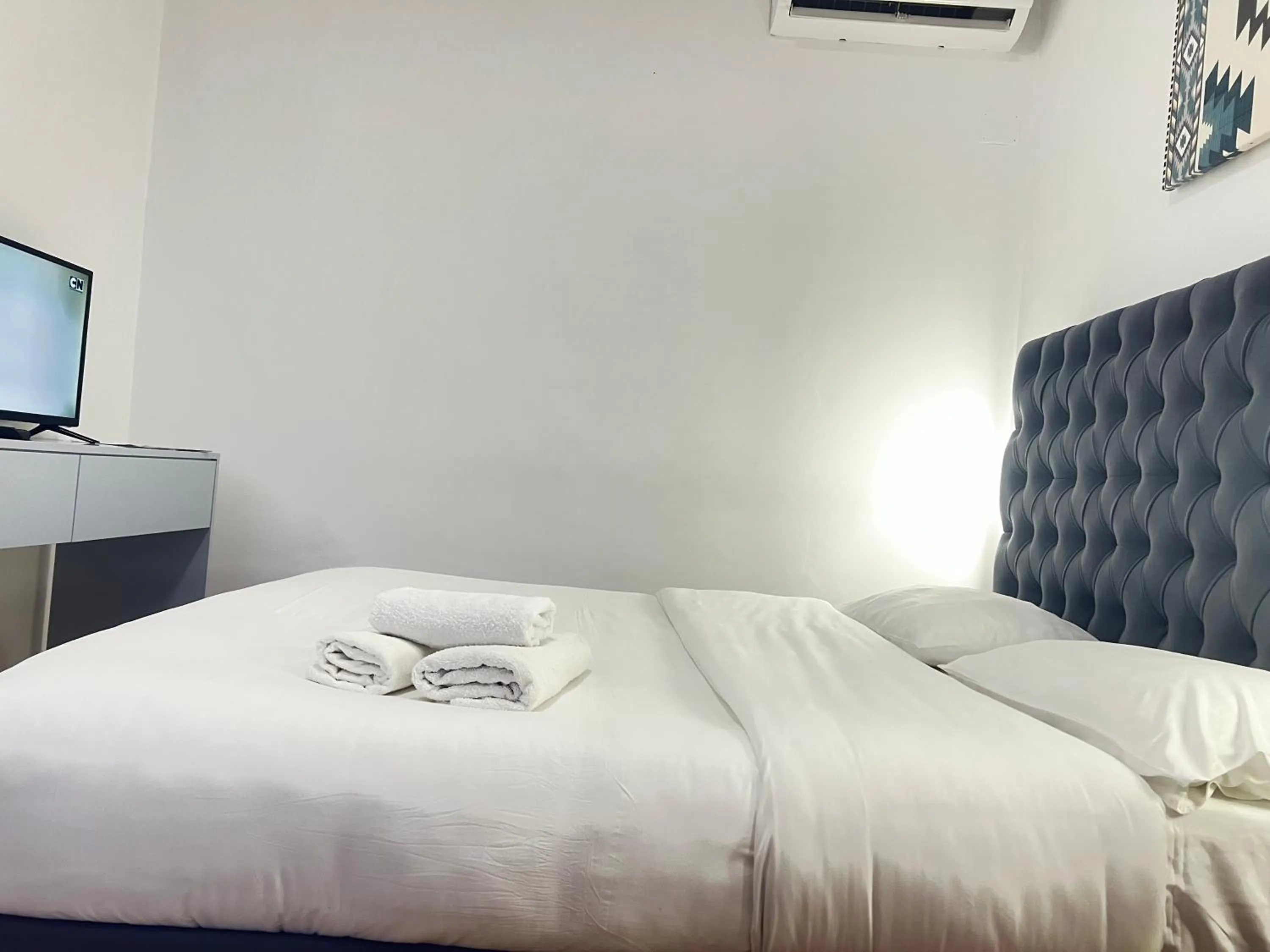 Bed in Tirana Square Hotel