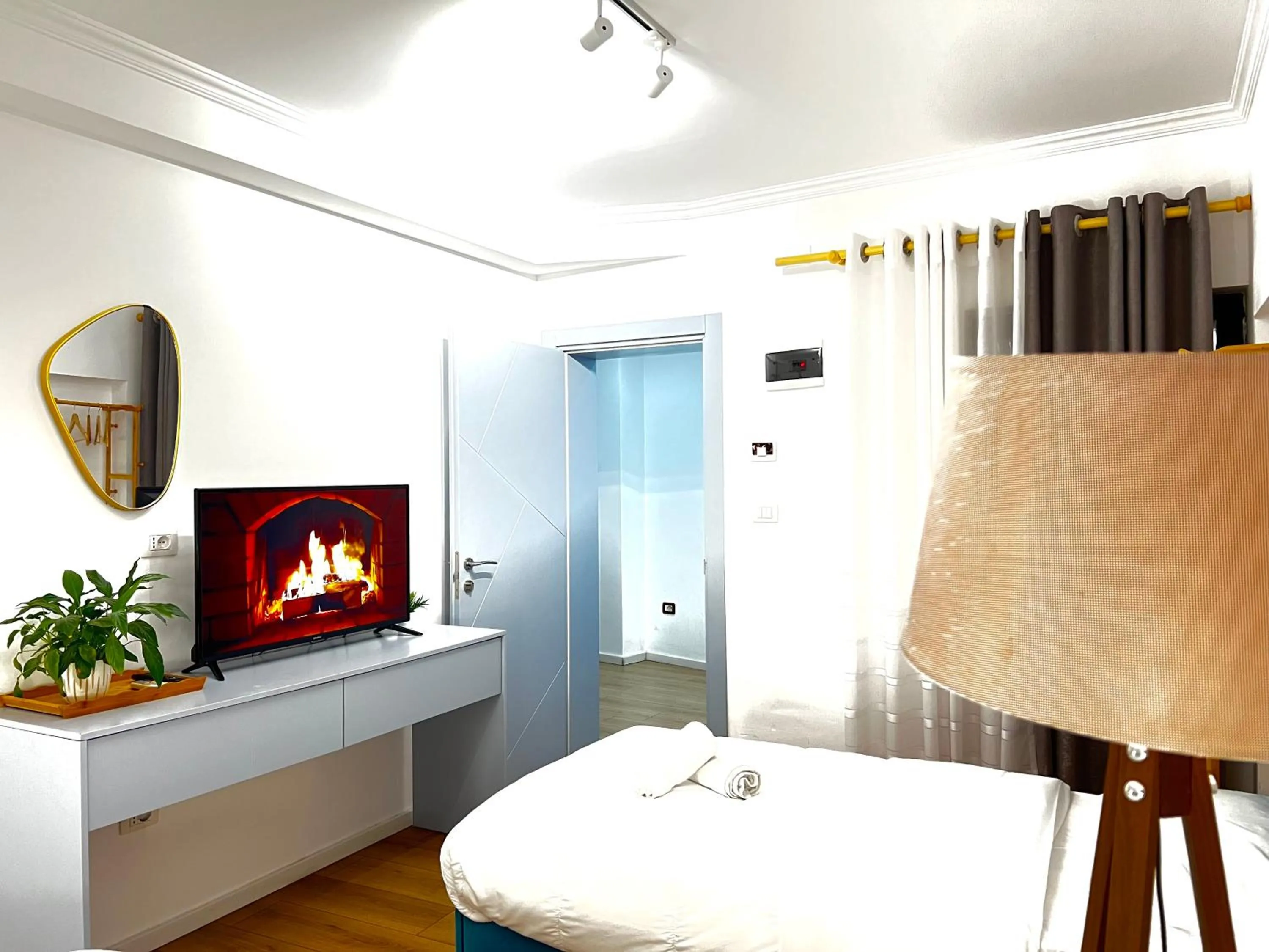 Bed in Tirana Square Hotel