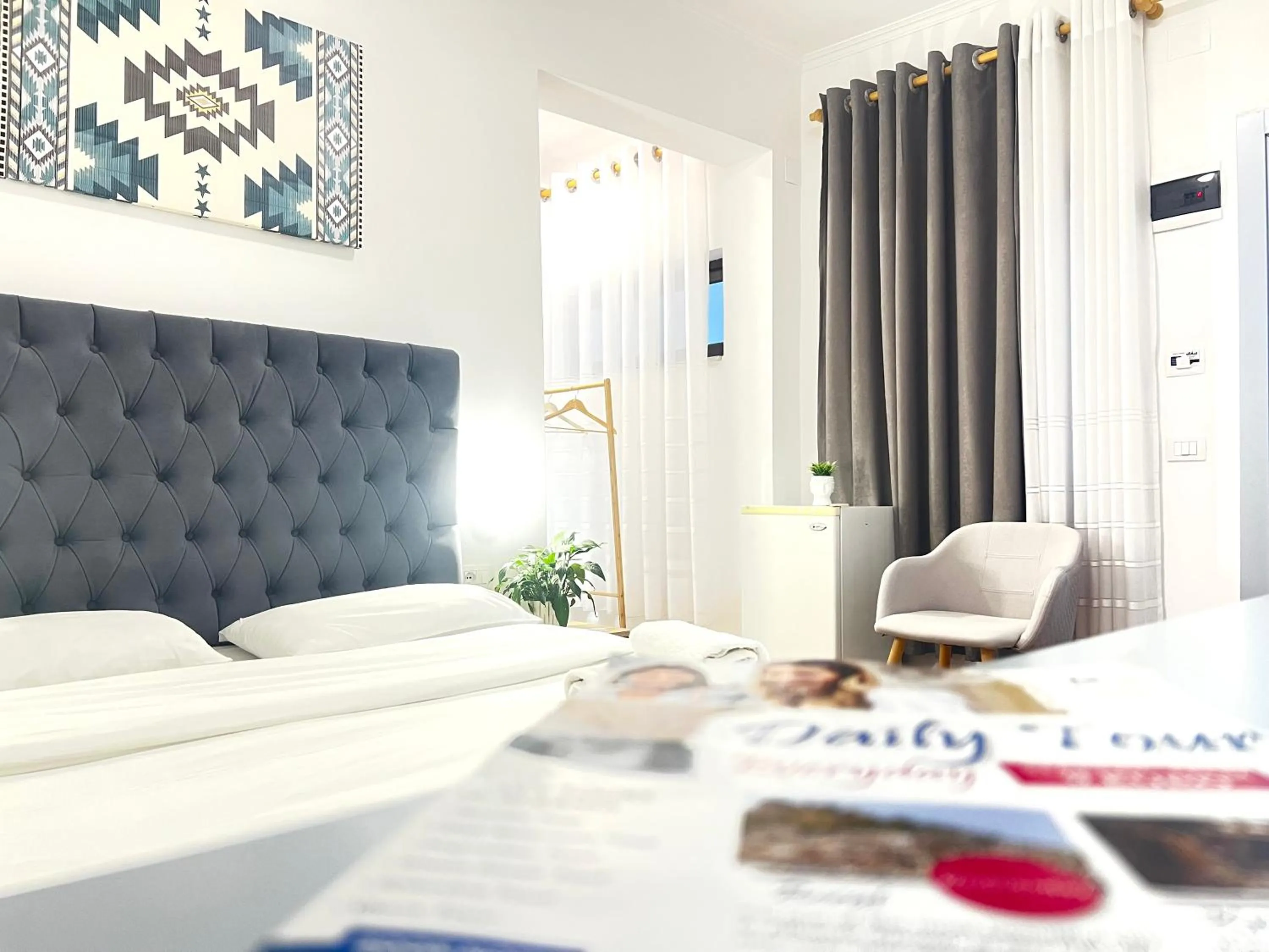 Bed in Tirana Square Hotel