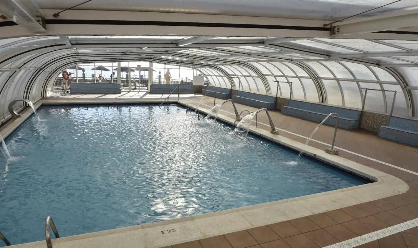 Swimming pool in Hotel & Spa Entremares