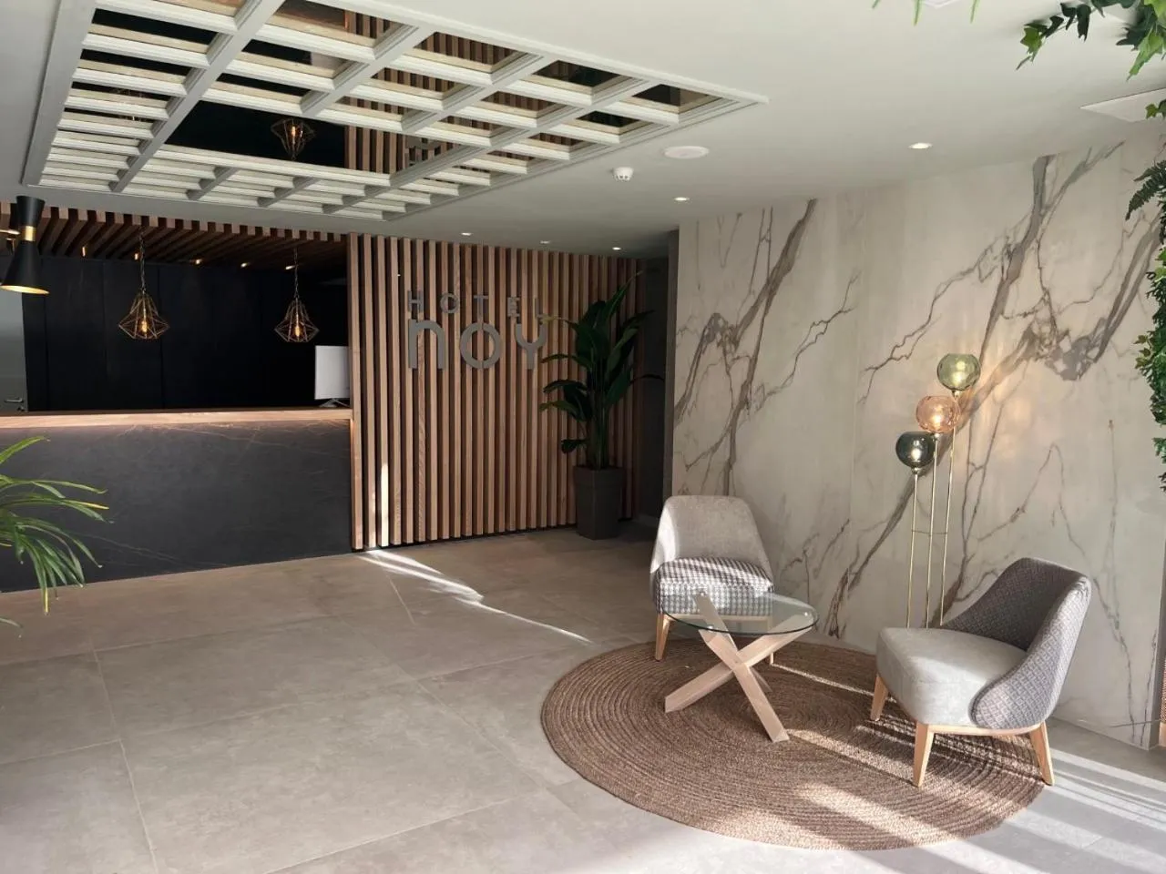 Lobby or reception in Hotel Noy