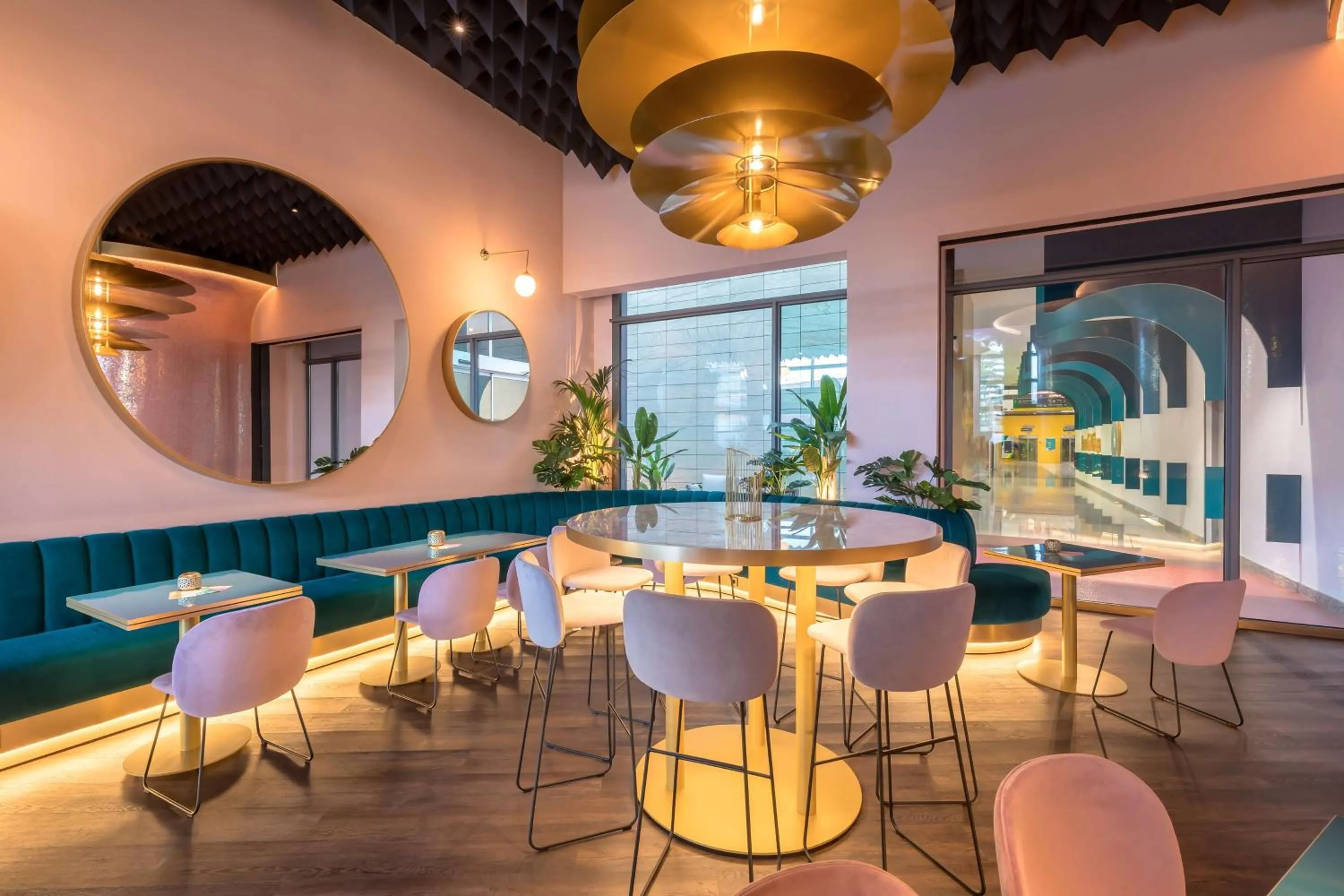 Lounge or bar in Barceló Malaga