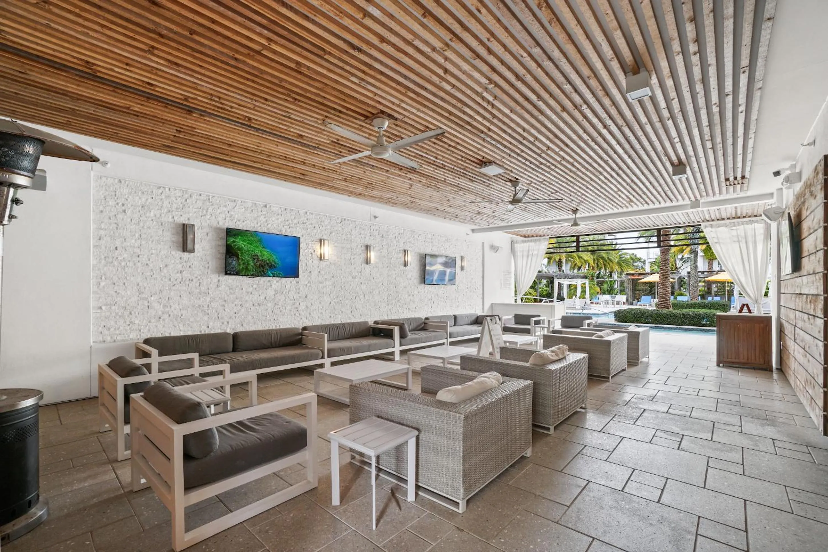 Communal lounge/ TV room in The Pointe on 30A by Panhandle Getaways