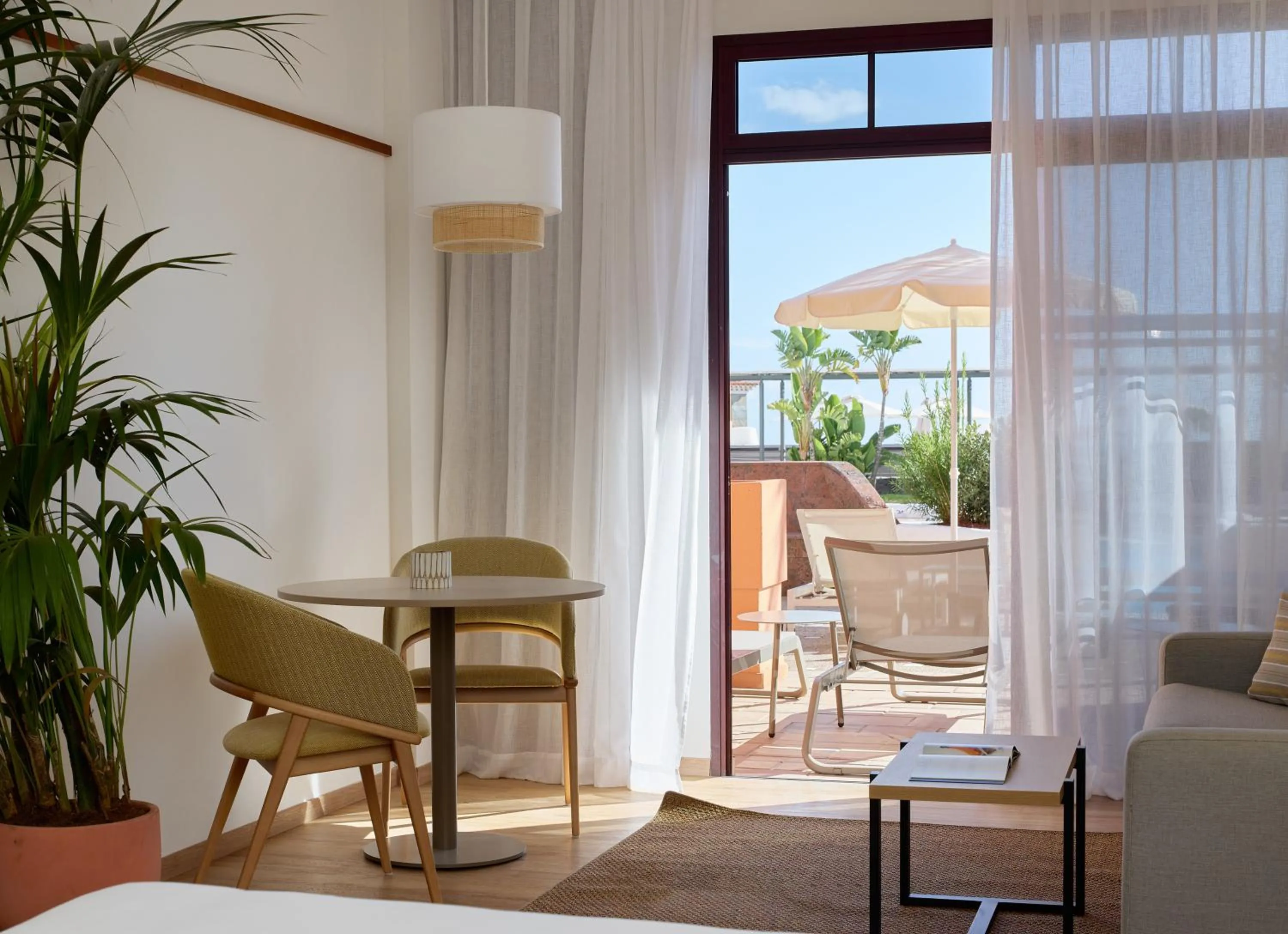 Balcony/Terrace in Melia Jardines del Teide - Adults Only