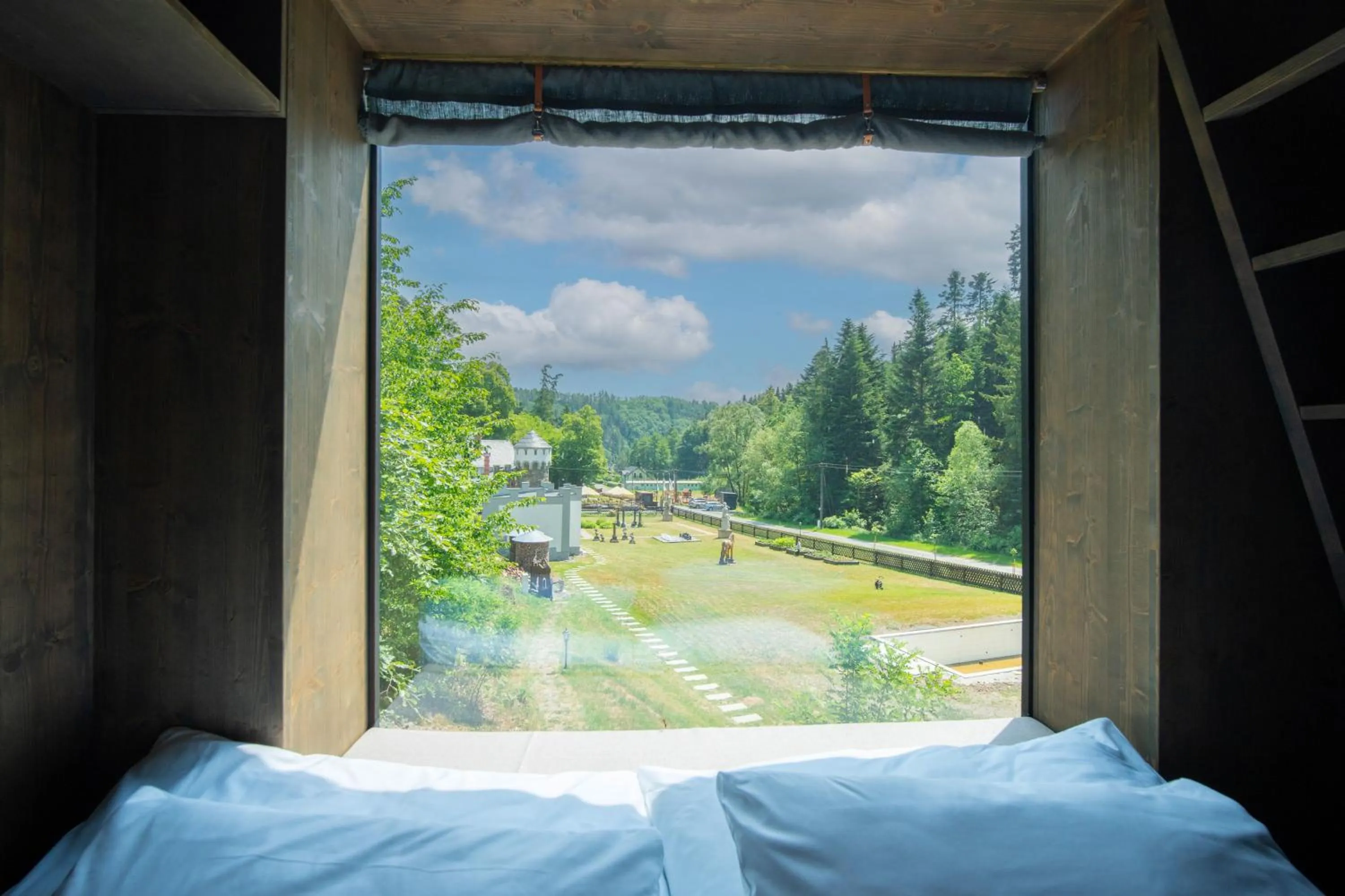 Property building, Bed in Hrad Kunzov Boutique Hotel & SPA & Restaurant