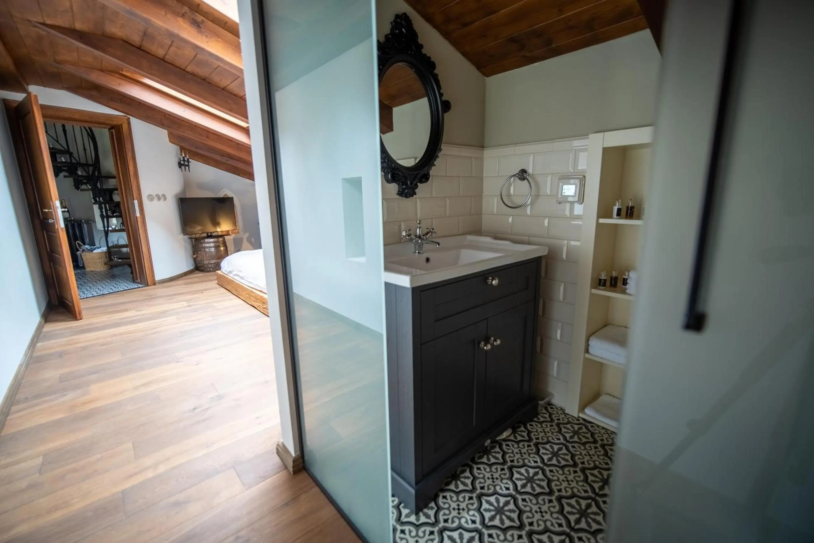 Bathroom in Hrad Kunzov Boutique Hotel & SPA & Restaurant