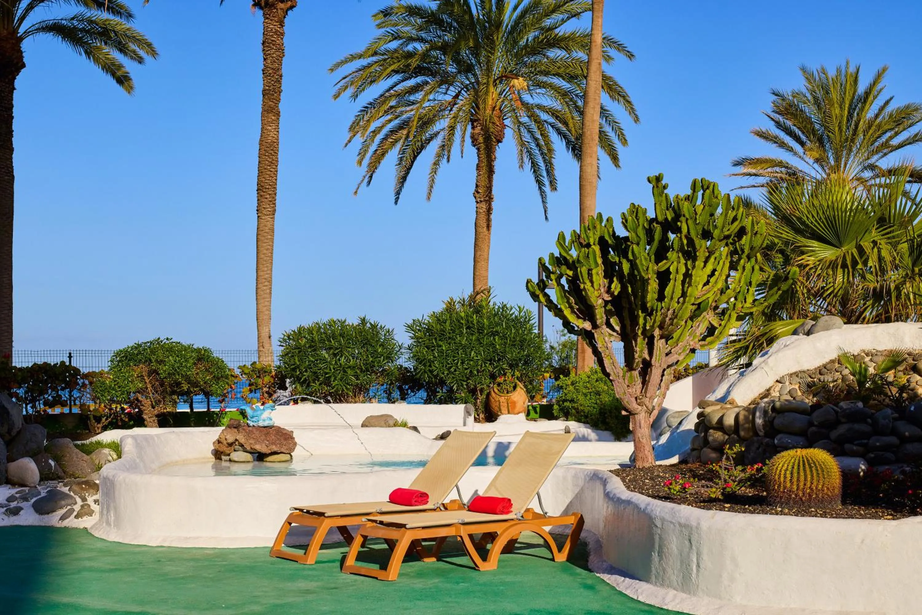 Garden view in Sol Tenerife