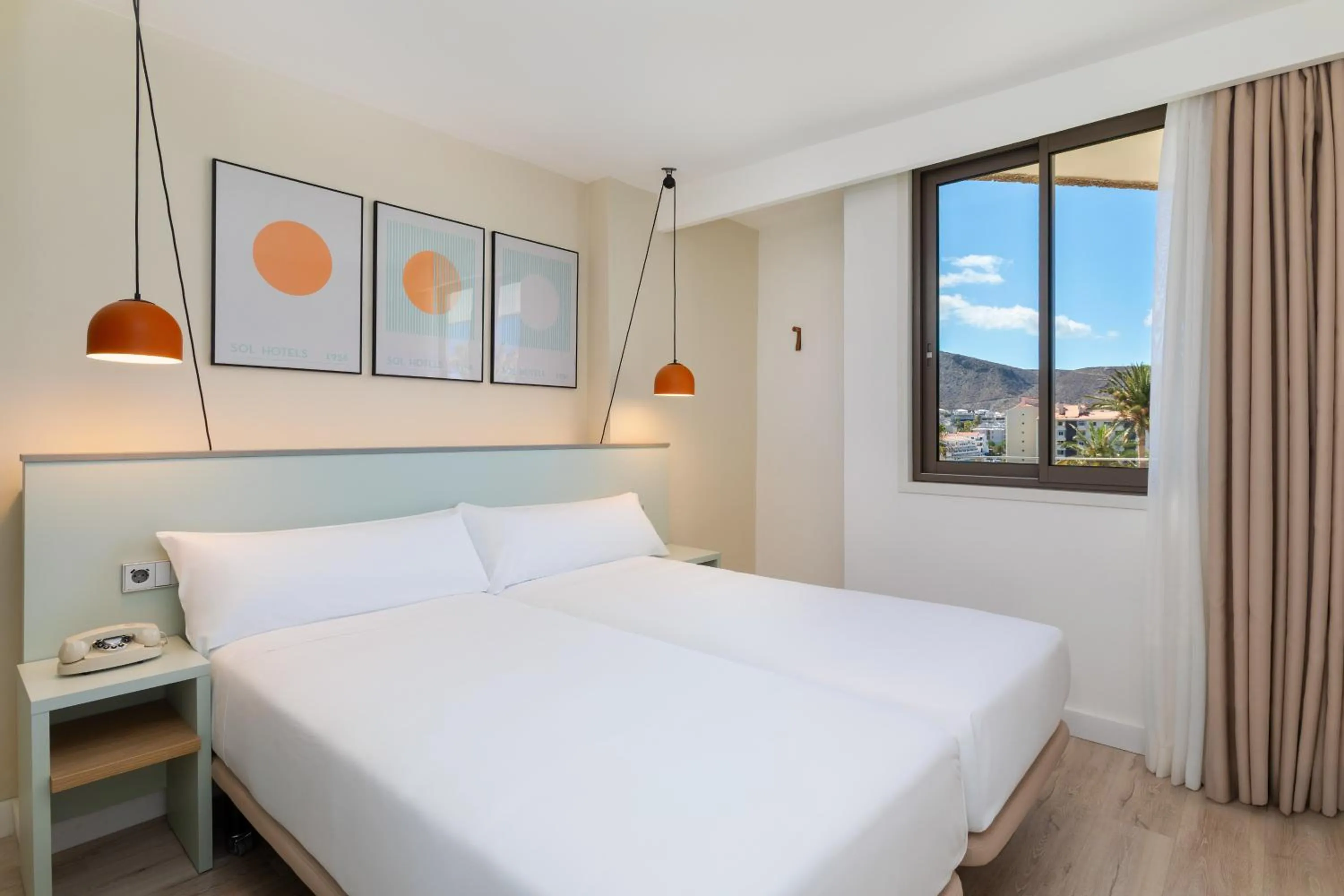 Bedroom, Bed in Sol Arona Tenerife