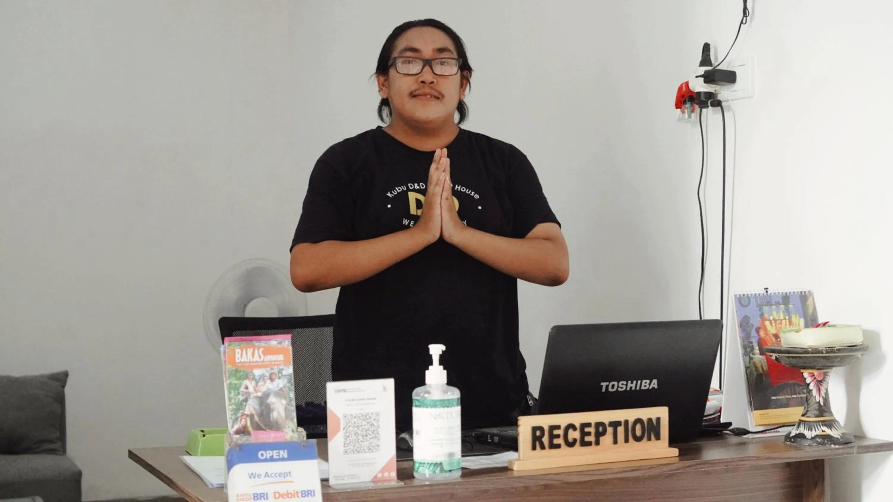 Staff in Bali DD homestay seminyak