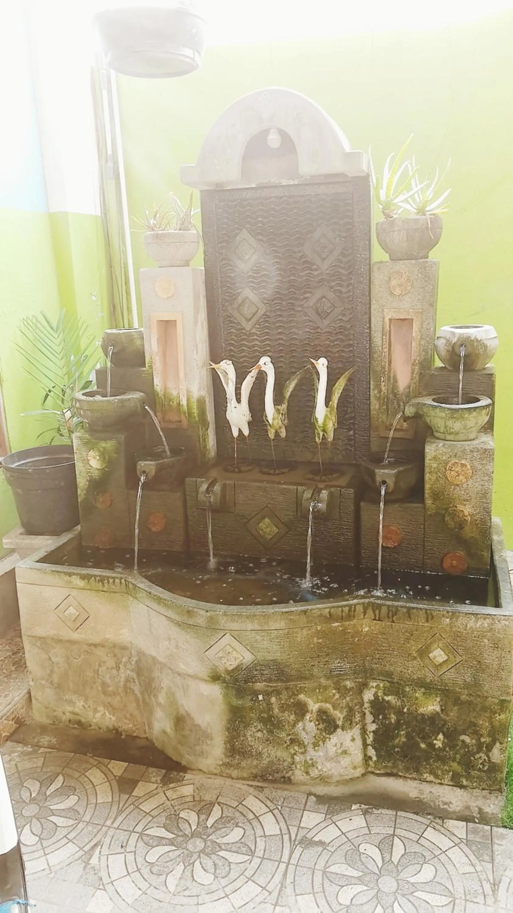 Inner courtyard view in Bali DD homestay seminyak