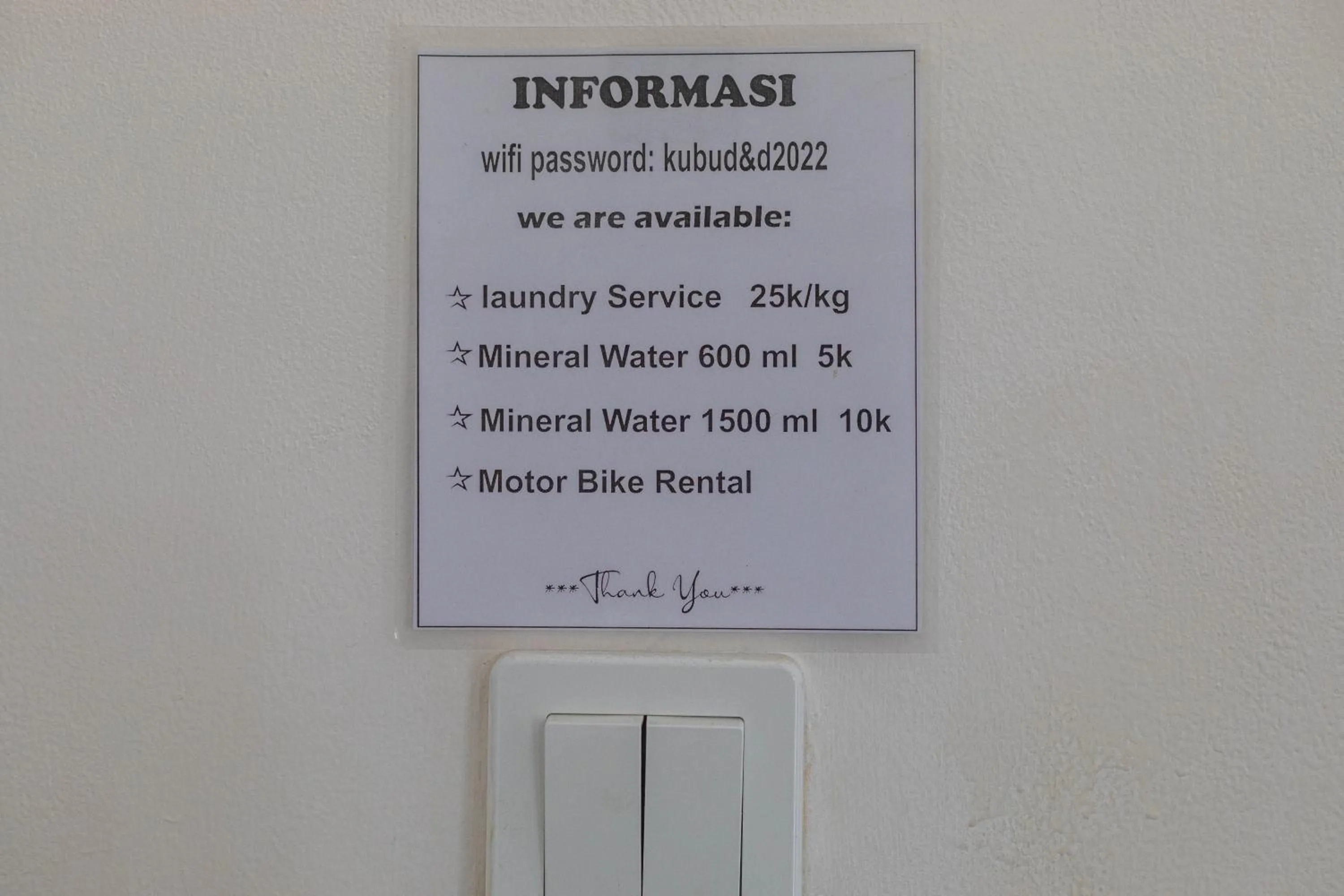 Property building in Bali DD homestay seminyak