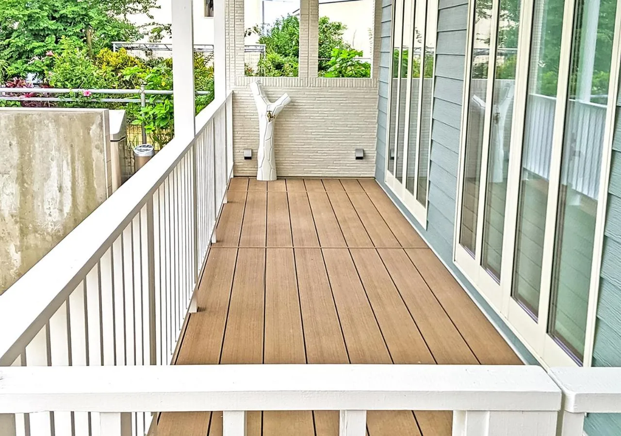 Balcony/Terrace in Villa Malibu Palm Springs Miyakojima Resort