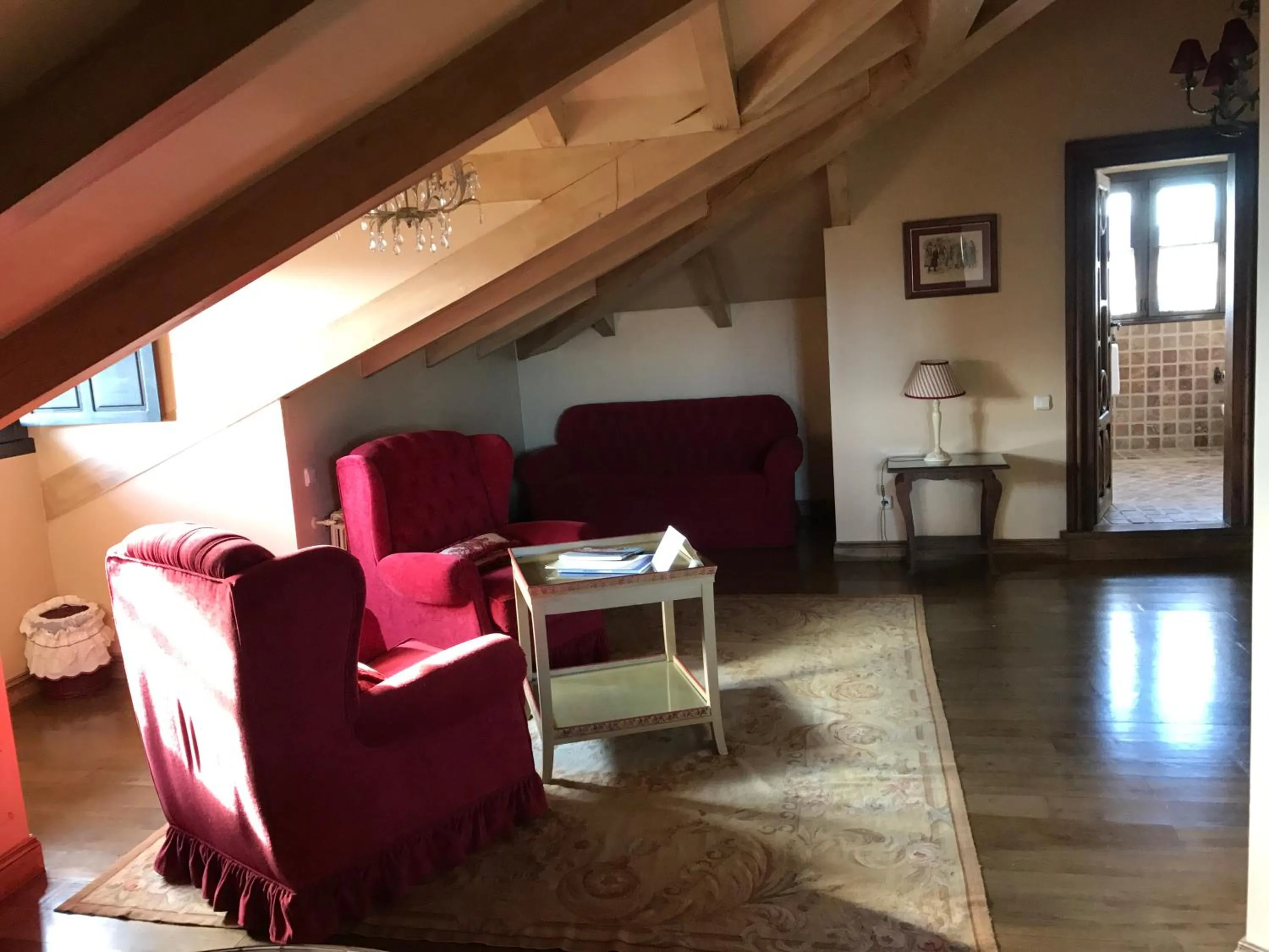 Photo of the whole room in Palacio de Cutre