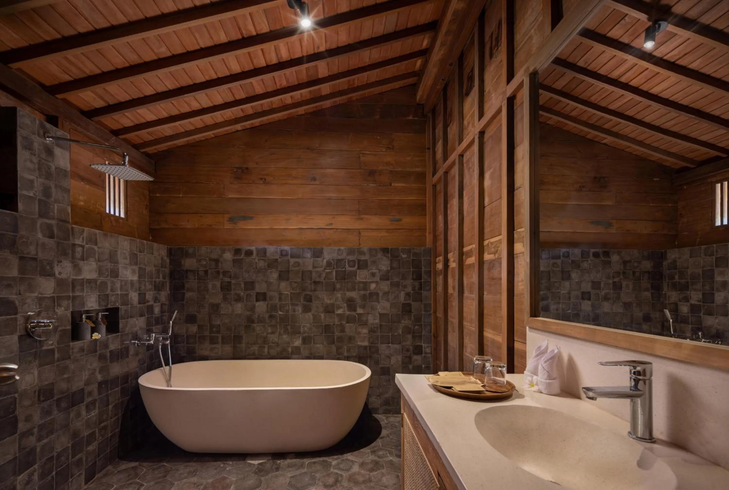 Bath in RUMAH KAYU RESORT
