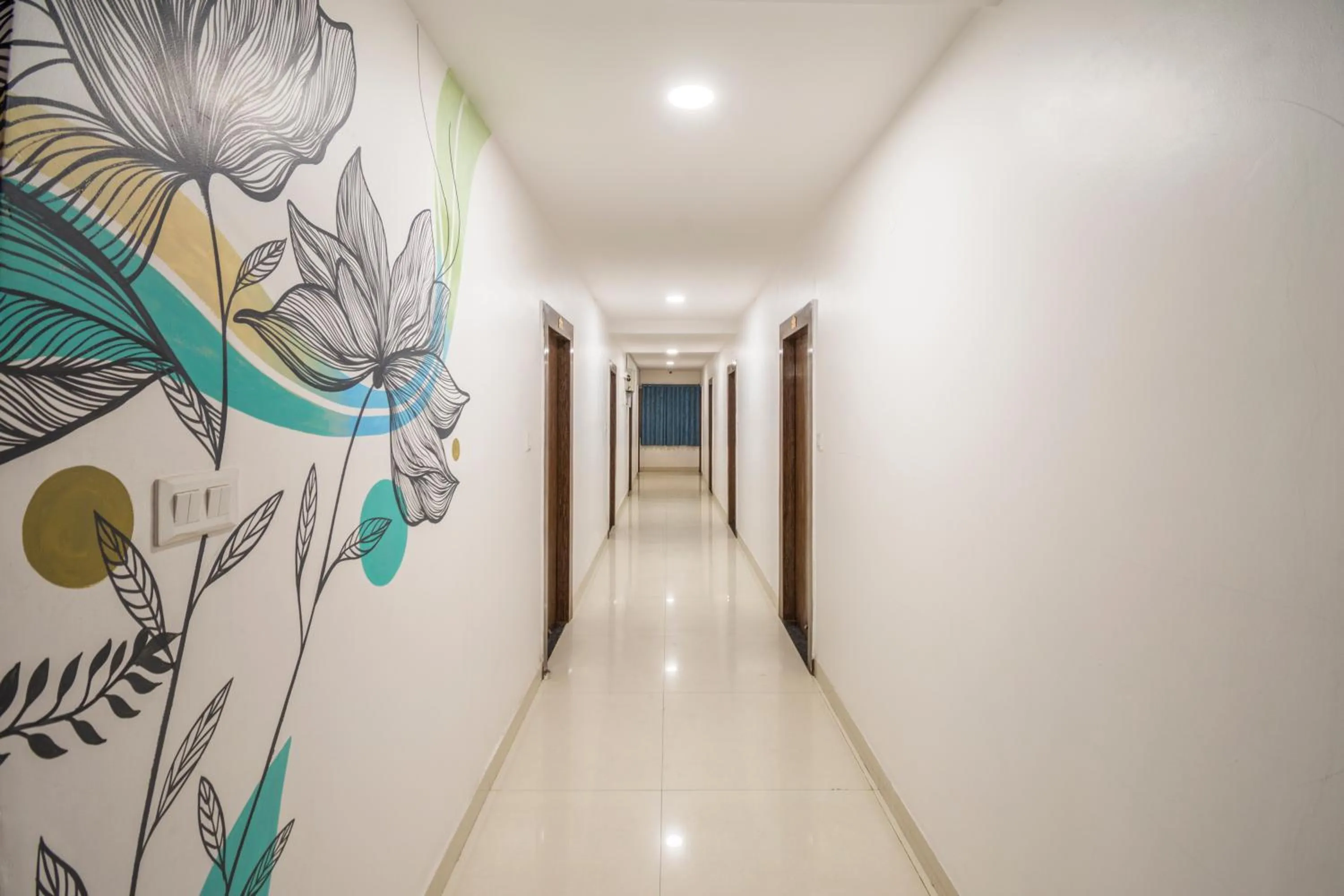 Floor plan in La Hometel Hotel - HITECH City Hyderabad