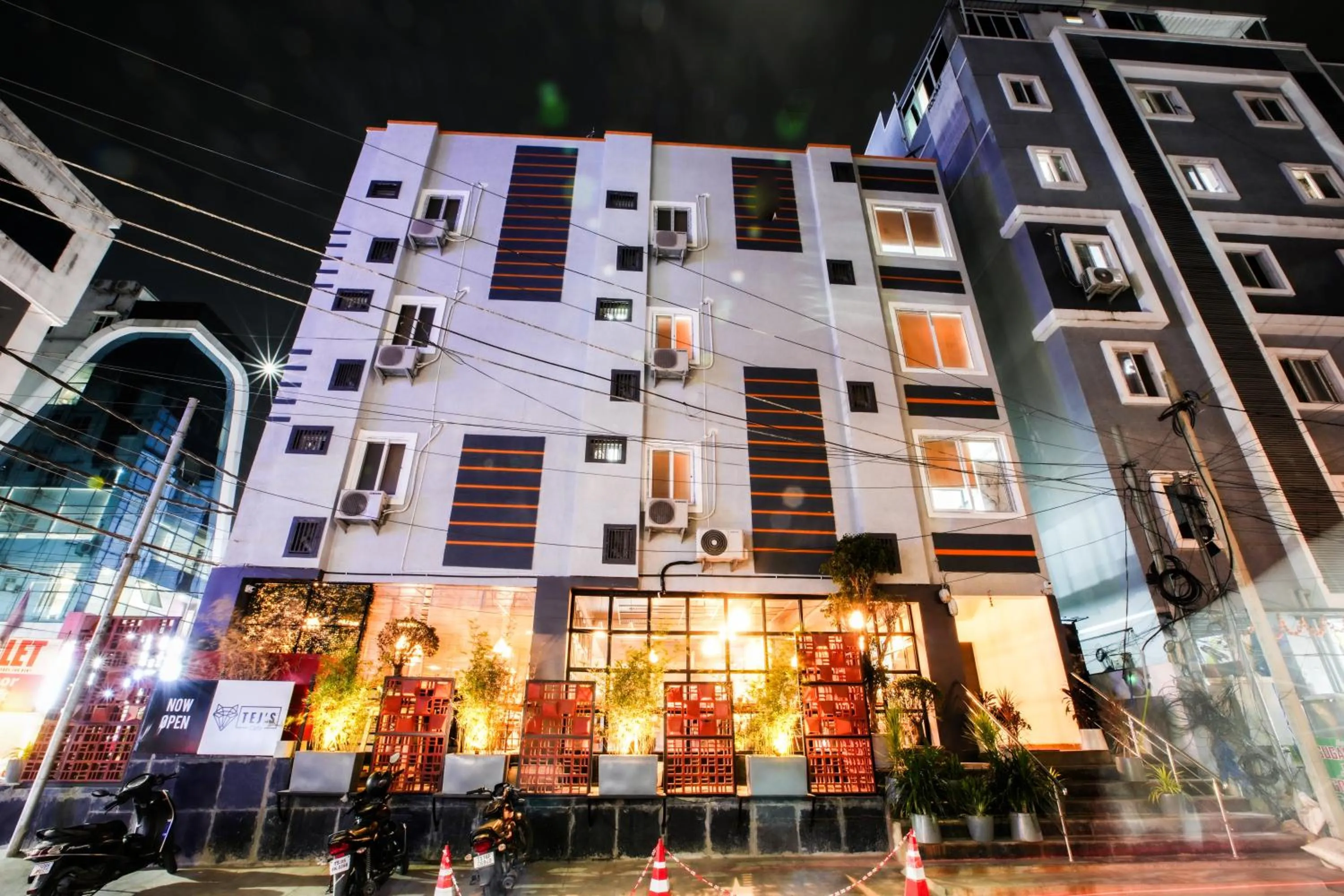 Property building in La Hometel Hotel - HITECH City Hyderabad