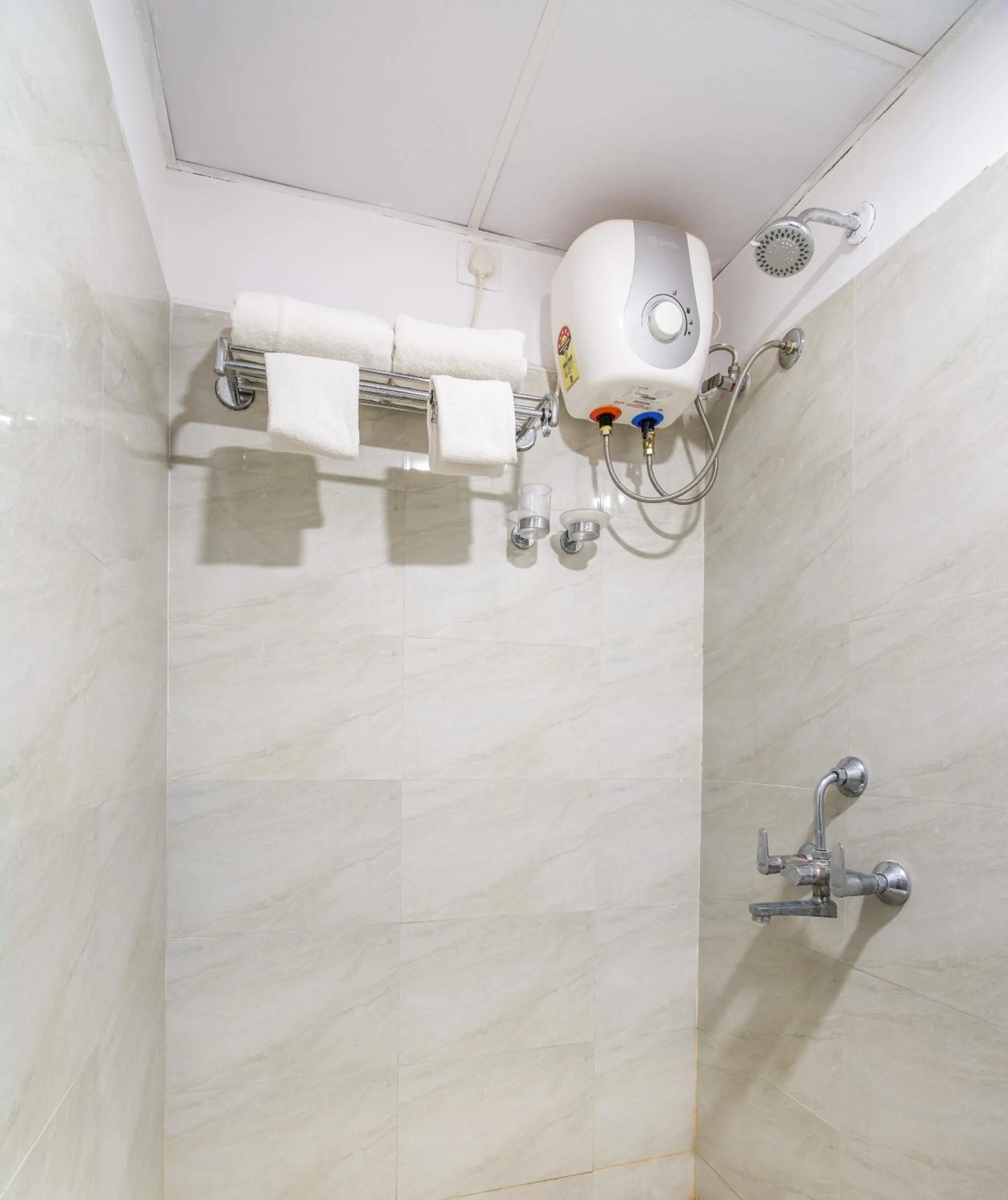 Shower in La Hometel Hotel - HITECH City Hyderabad