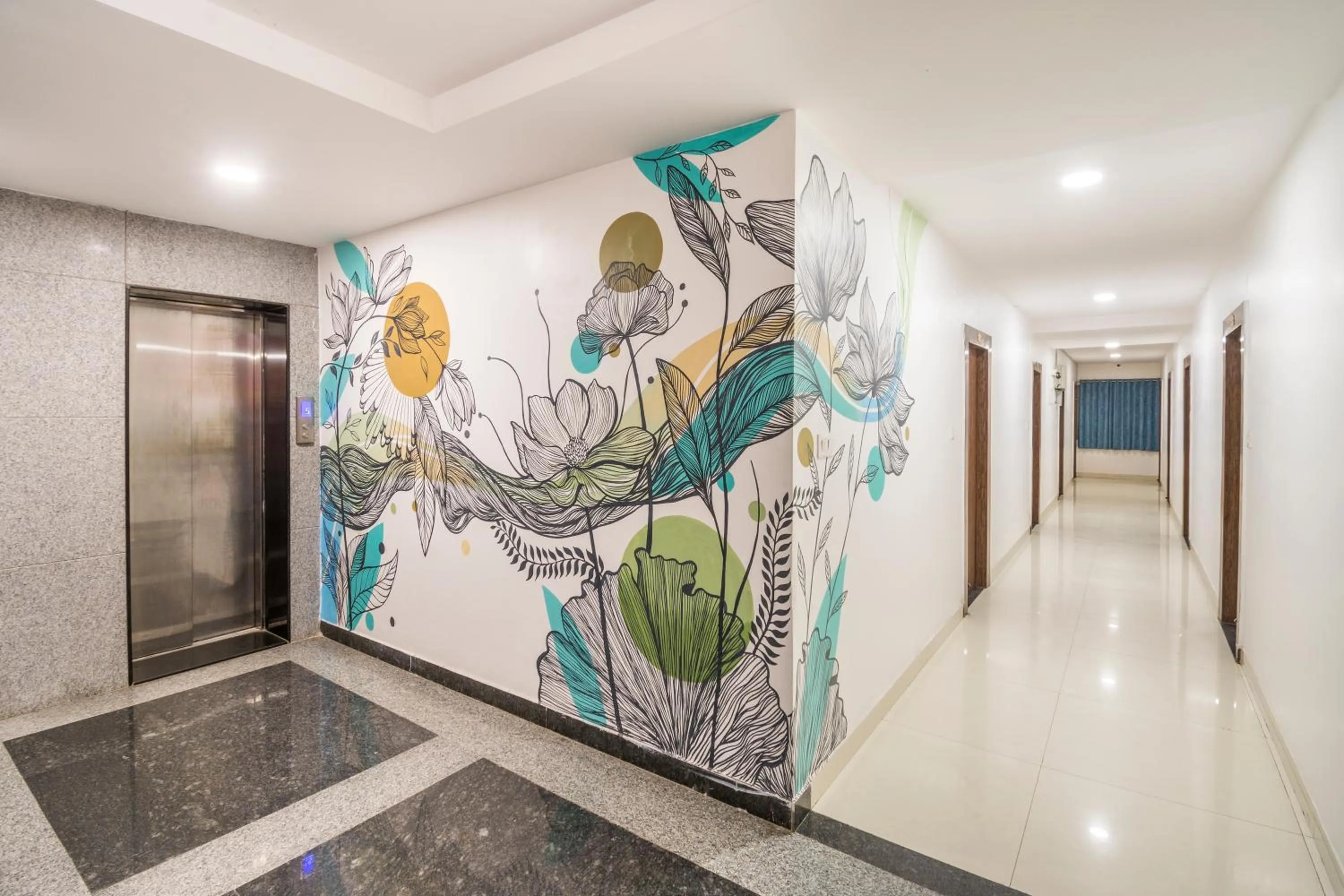 Floor plan in La Hometel Hotel - HITECH City Hyderabad