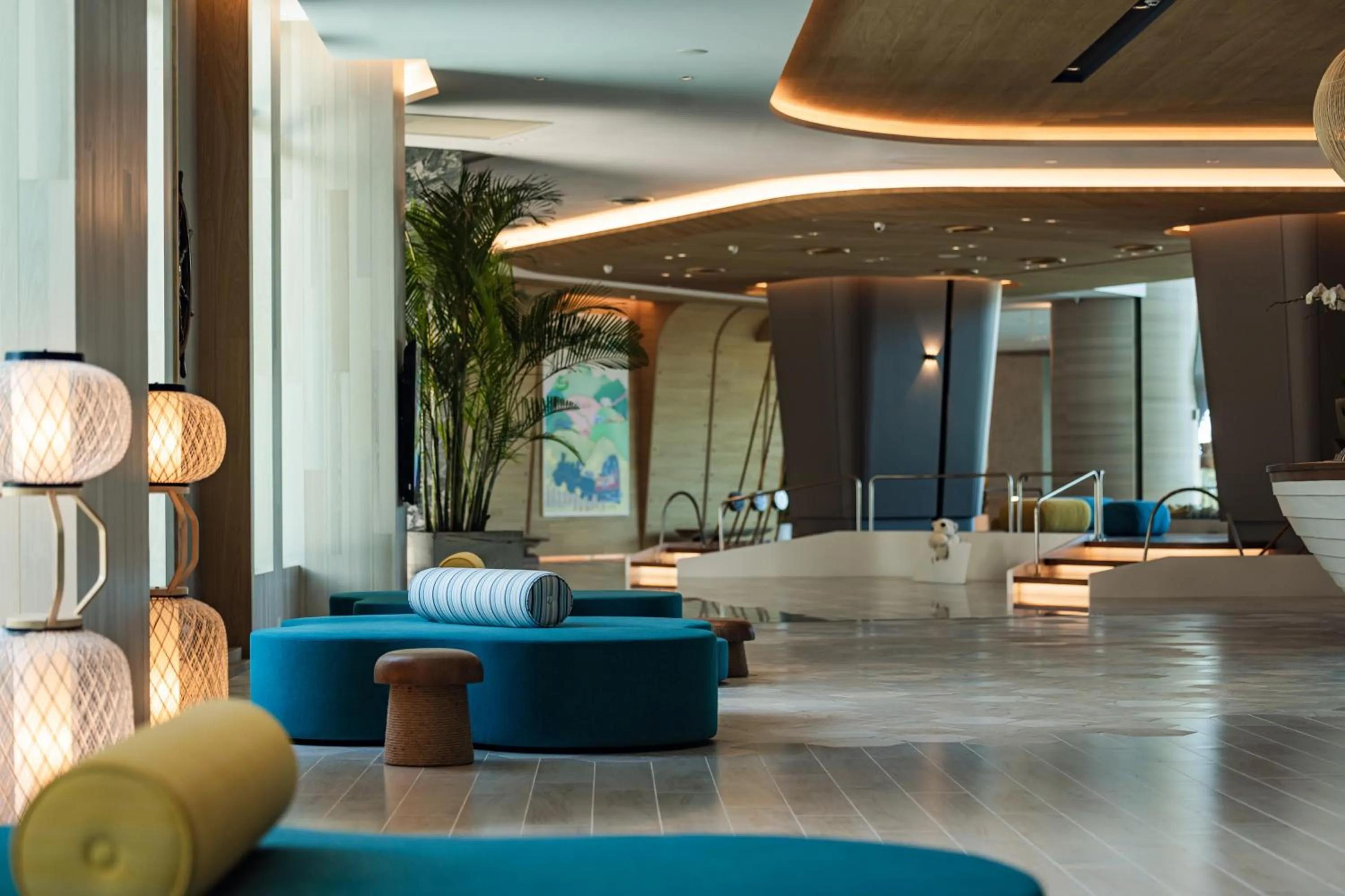 Seating area in The Archipelago