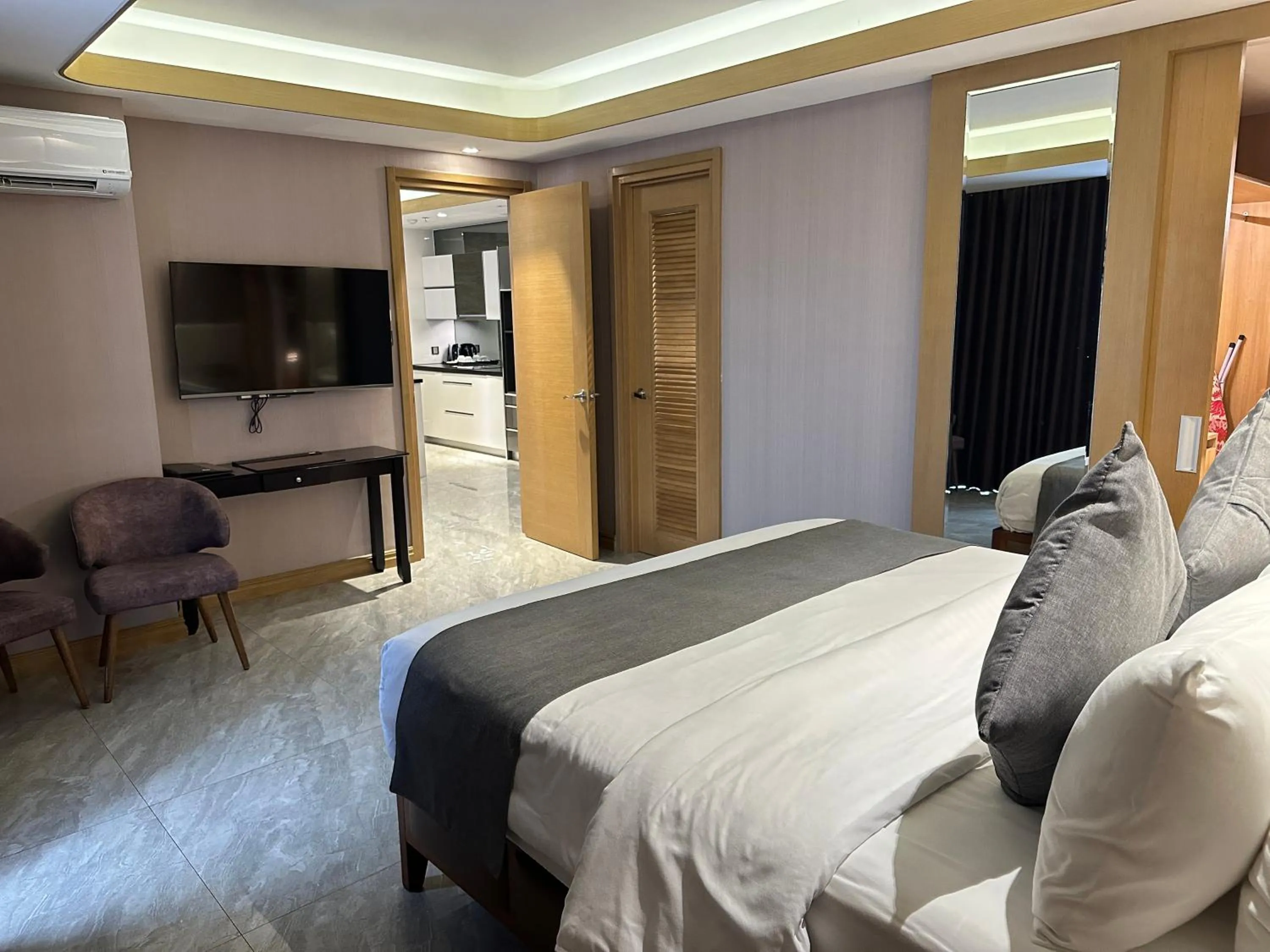 Bed in One Euphoria Luxe Hotel