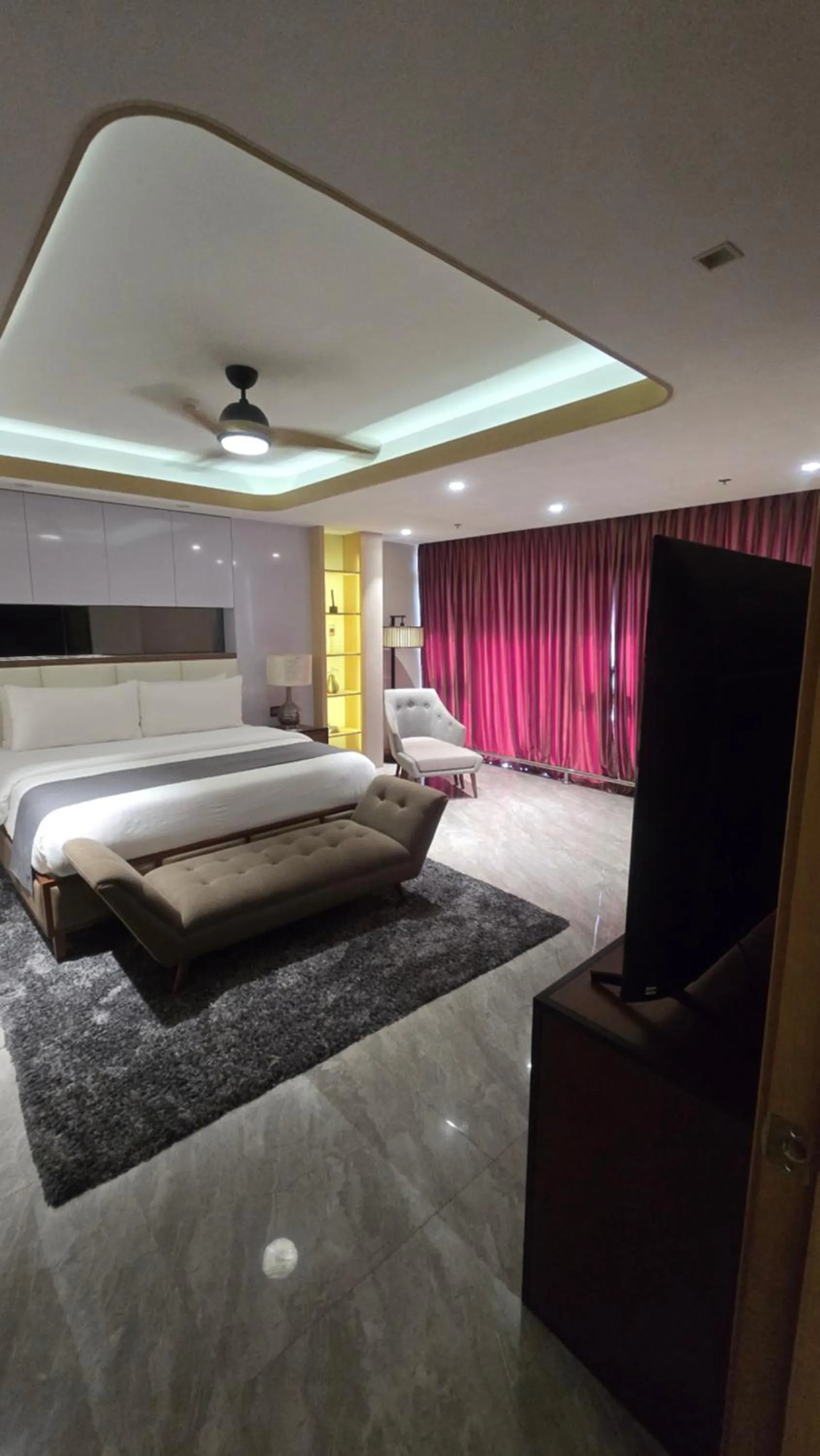 Bed in One Euphoria Luxe Hotel