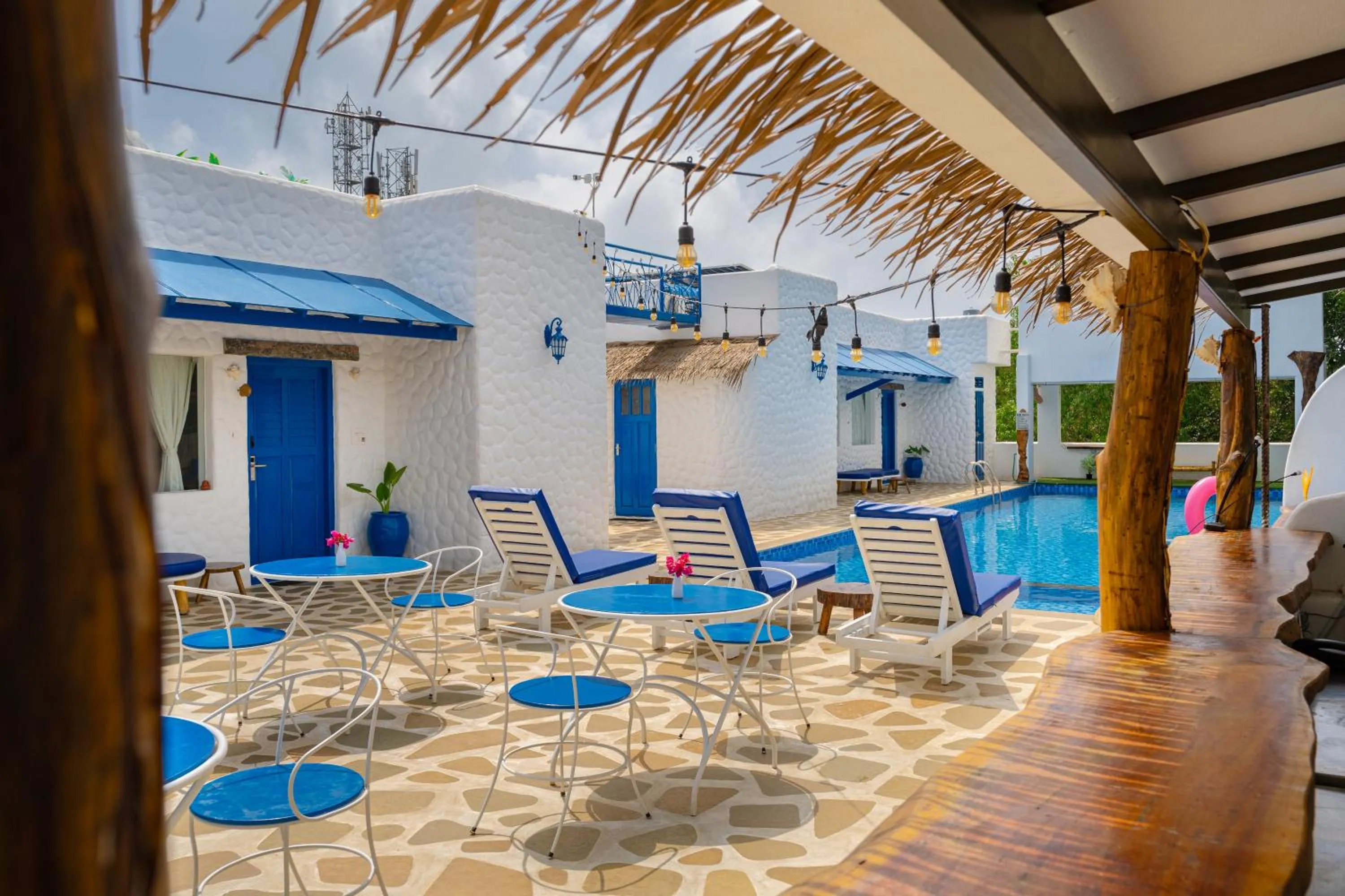 Pool view in Conch Resort Luxury Private Pool Suites