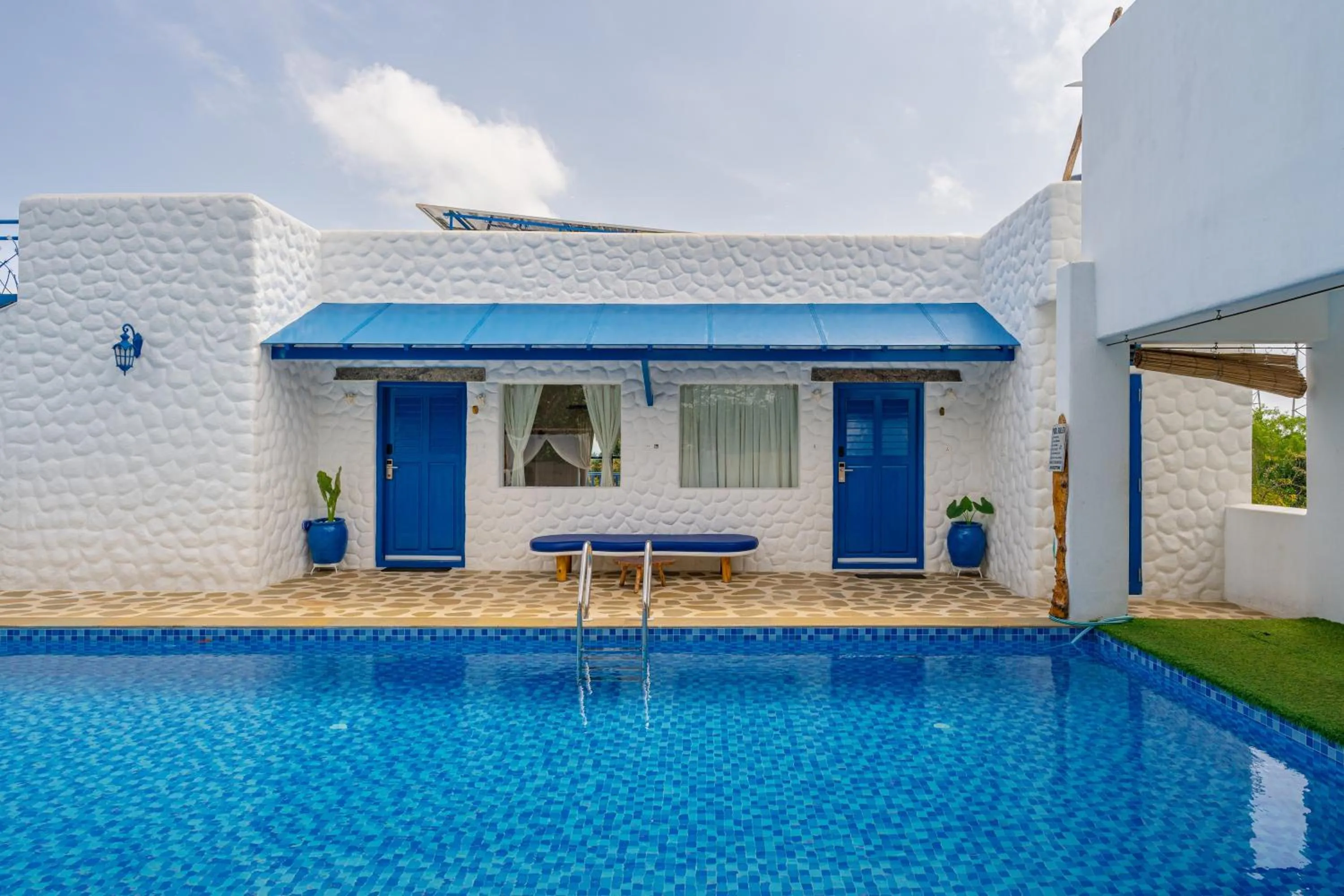 Pool view in Conch Resort Luxury Private Pool Suites