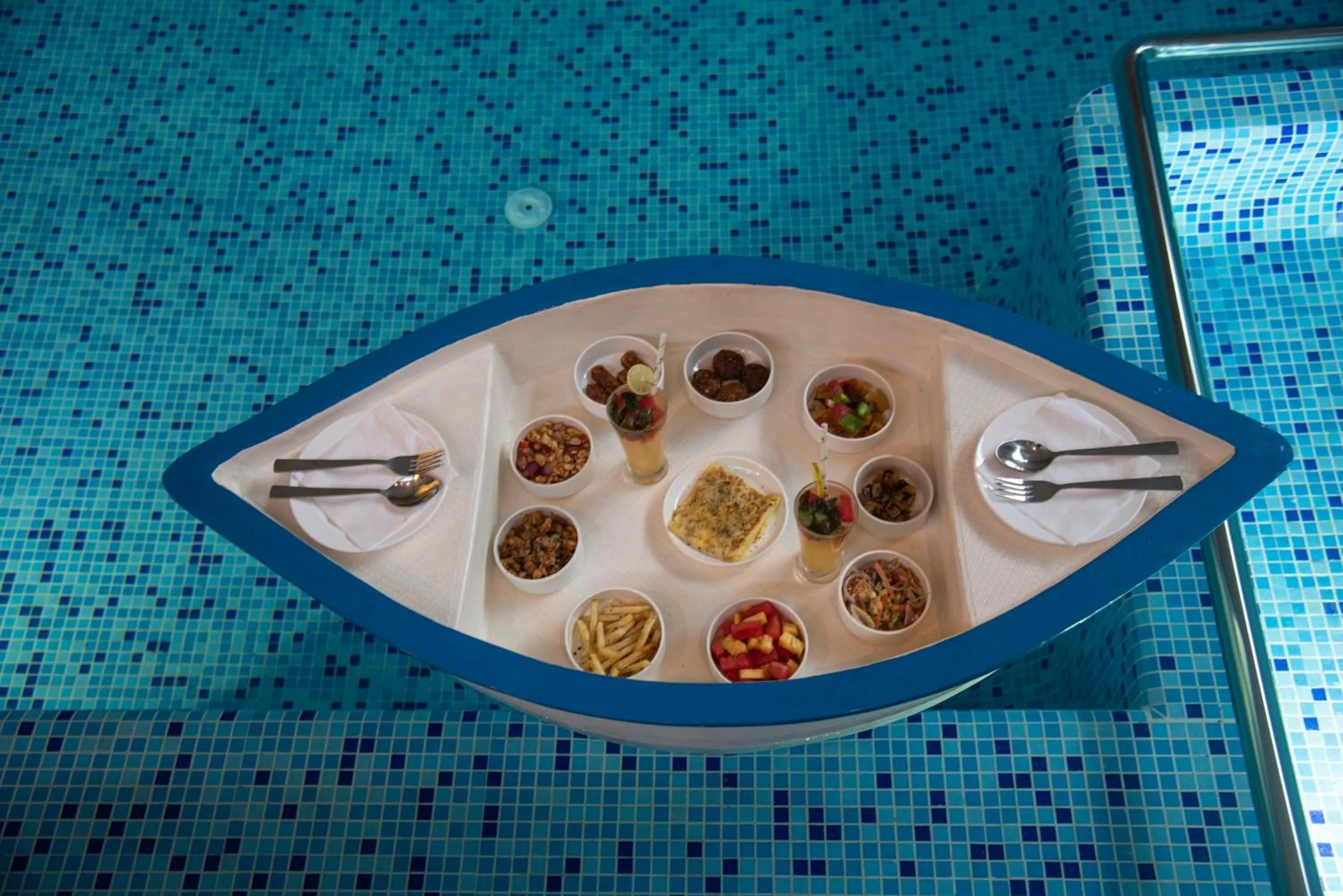 Food in Conch Resort Luxury Private Pool Suites