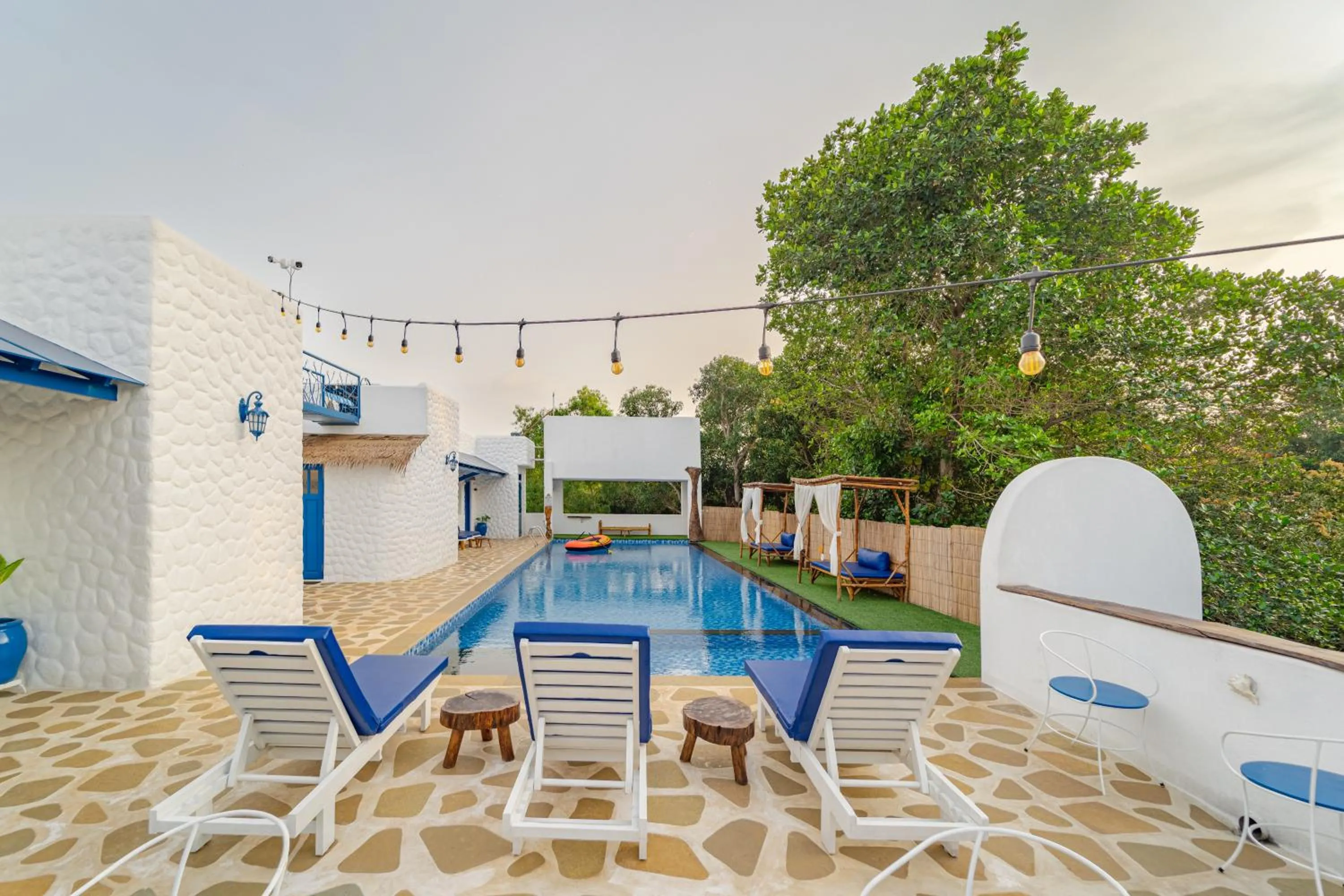 sunbed in Conch Resort Luxury Private Pool Suites