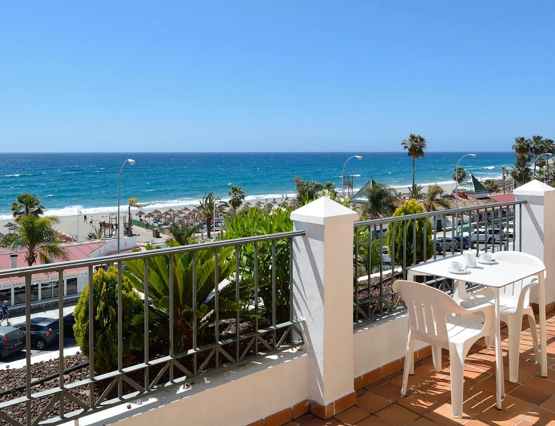 Balcony/Terrace in Apartamentos HC Burriana Playa