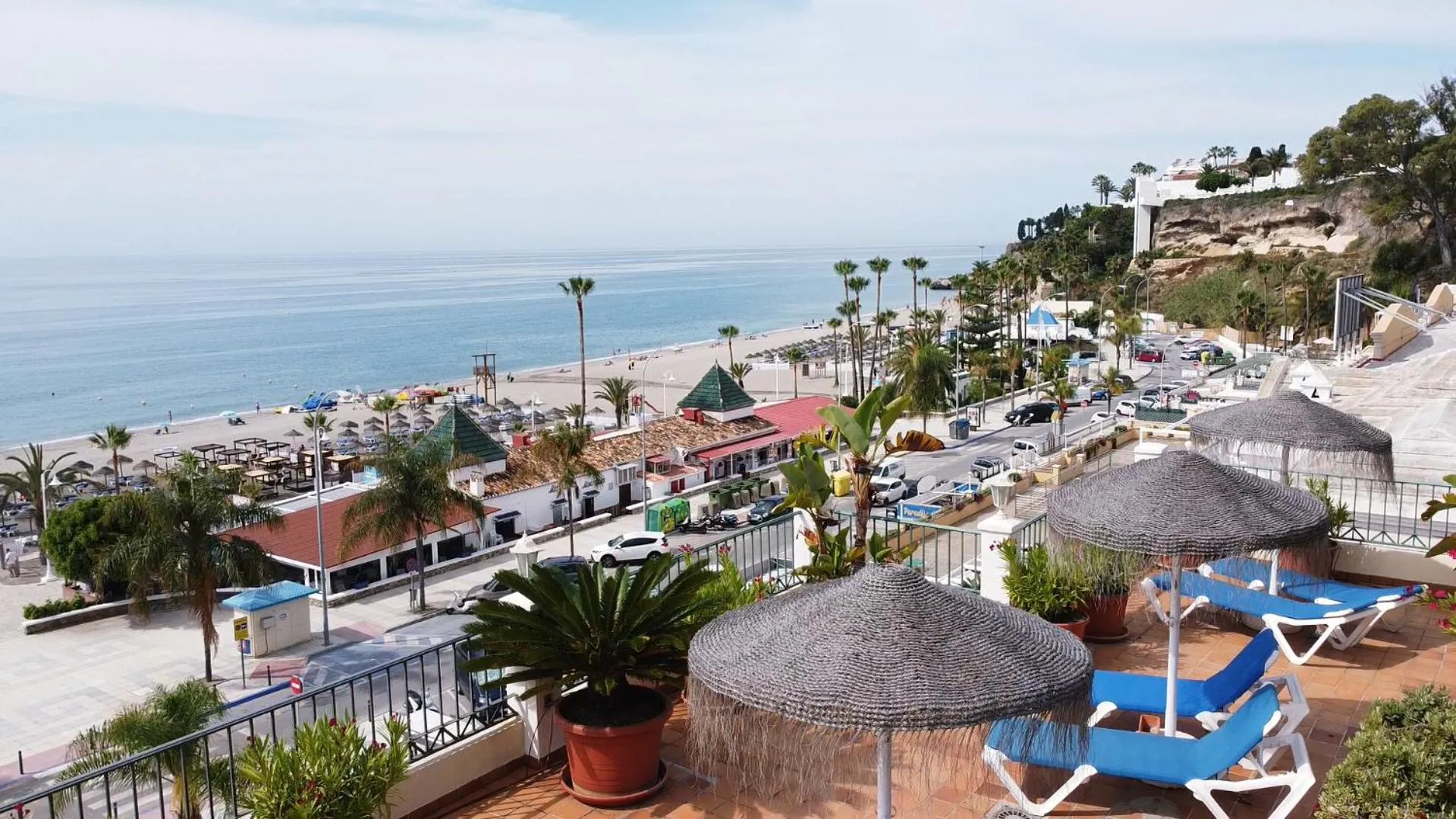 Sea view in Apartamentos HC Burriana Playa