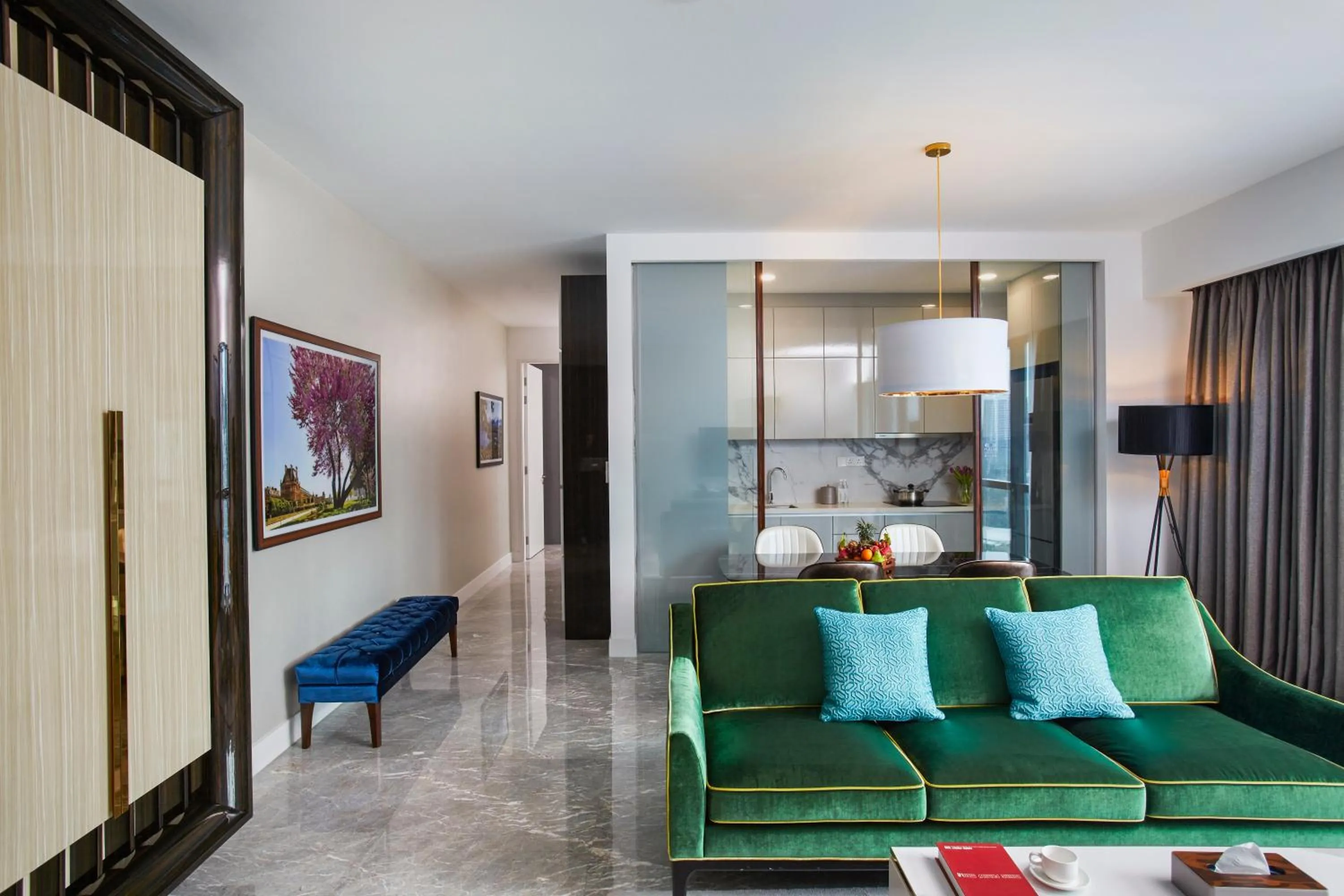 Living room in THE FACE Style Hotel