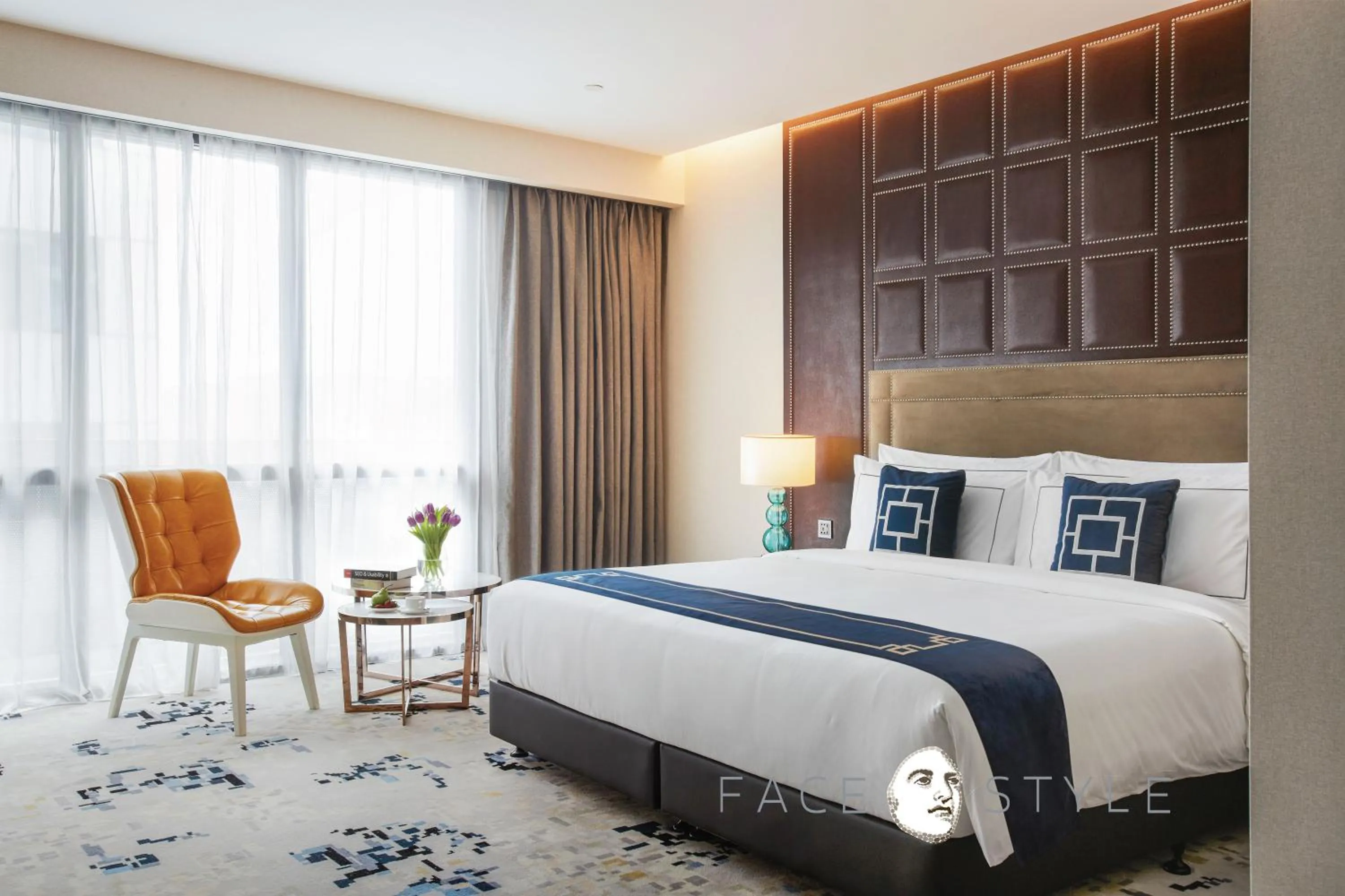 Bed in THE FACE Style Hotel