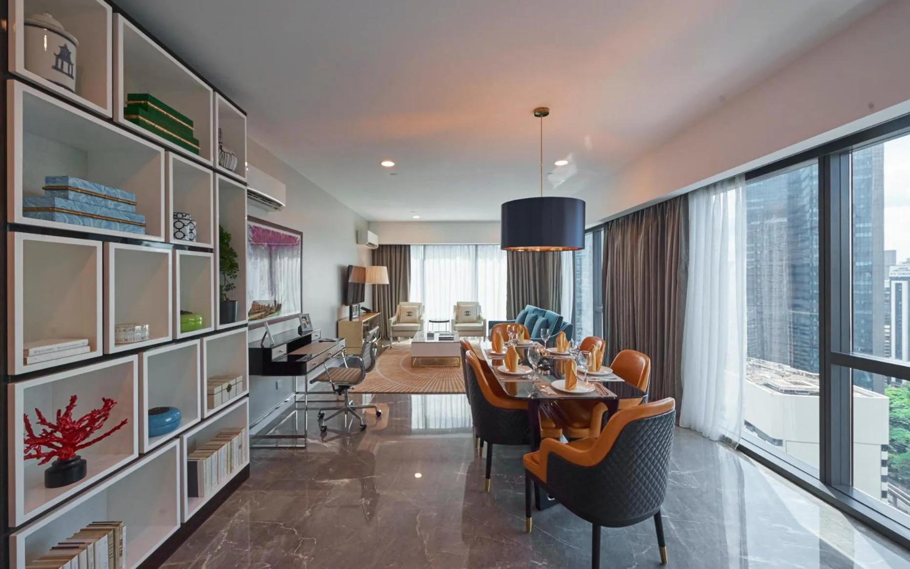 Living room in THE FACE Style Hotel