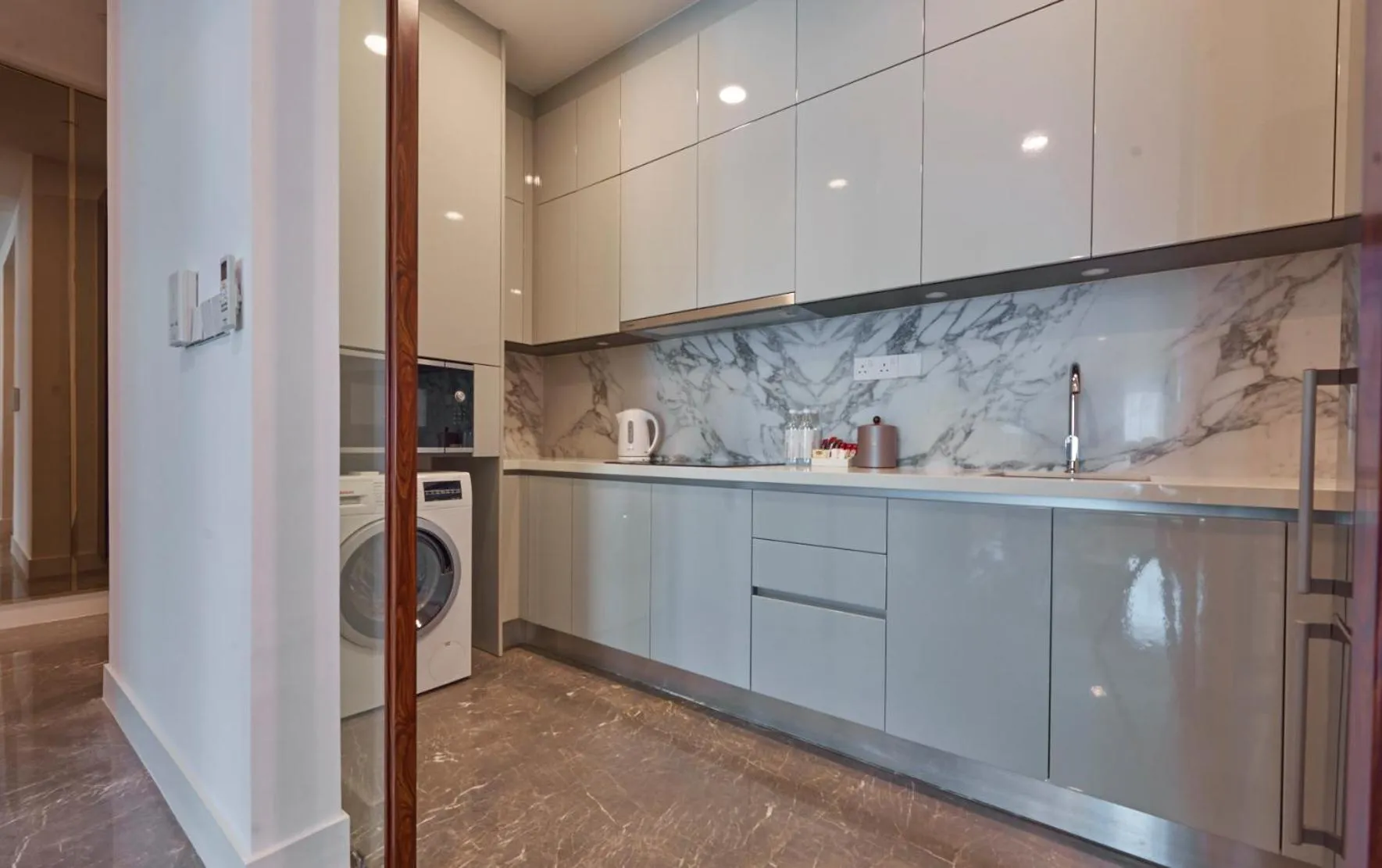 Kitchen or kitchenette in THE FACE Style Hotel