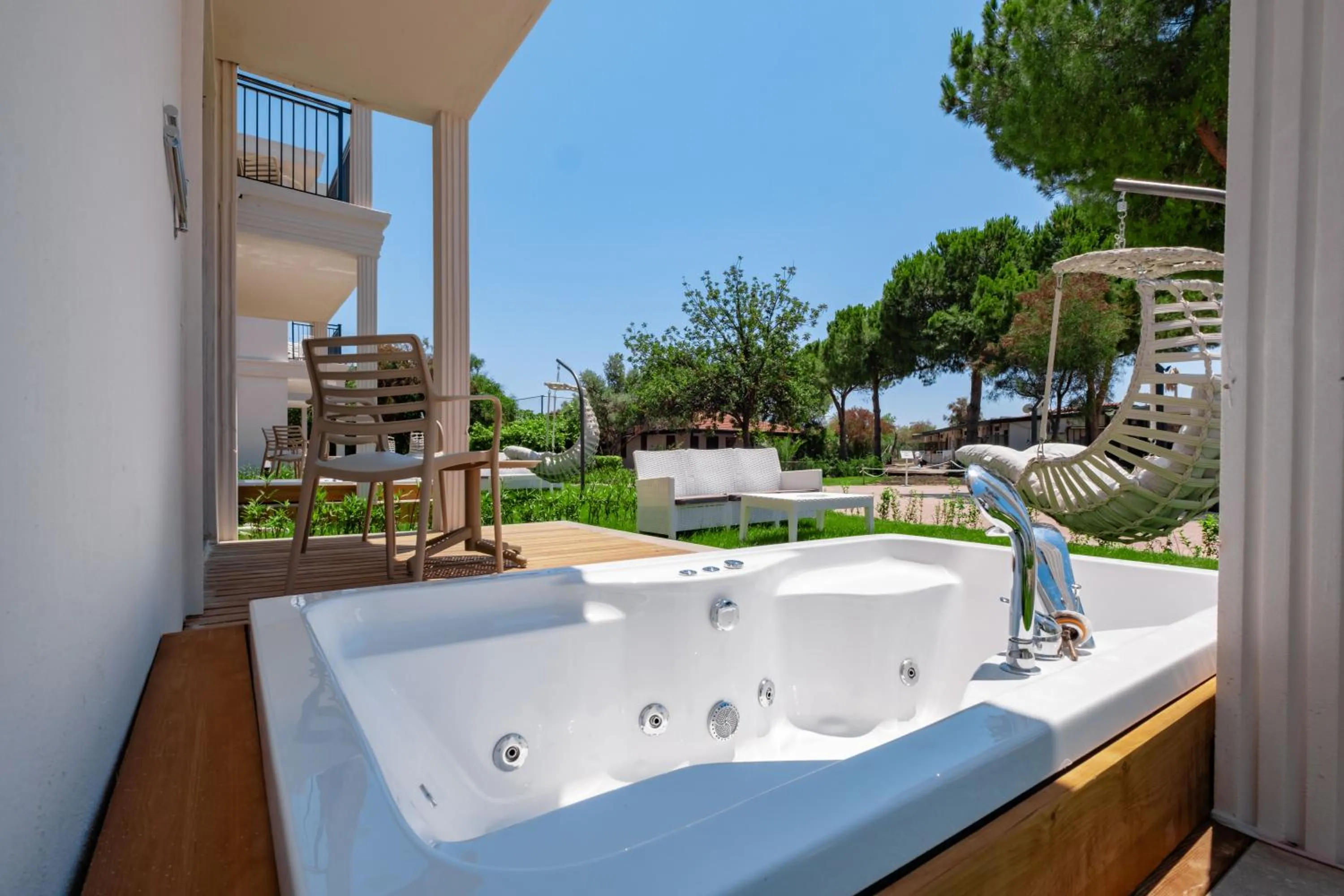 Property building in La Benata Beach Hotel