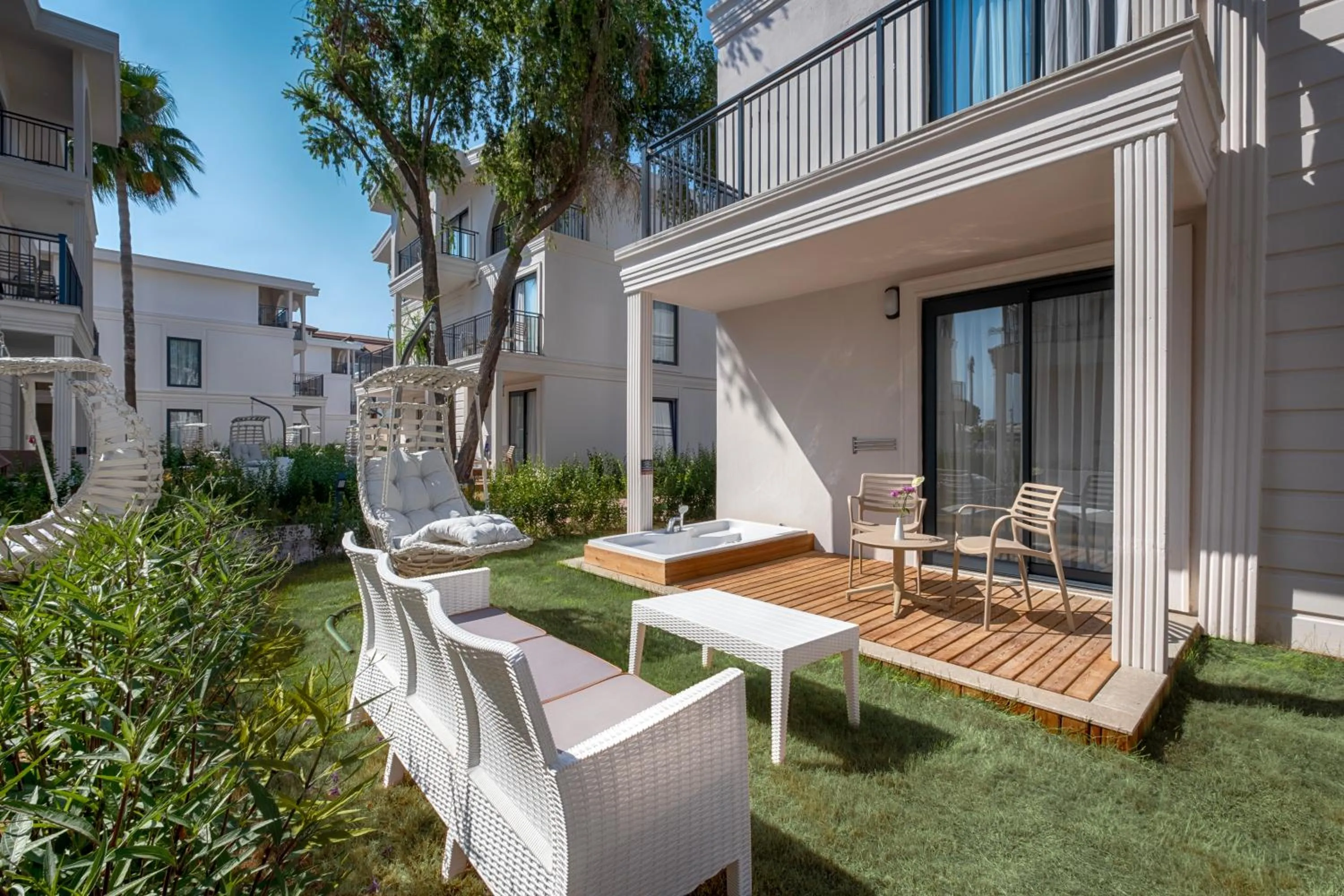 Property building in La Benata Beach Hotel