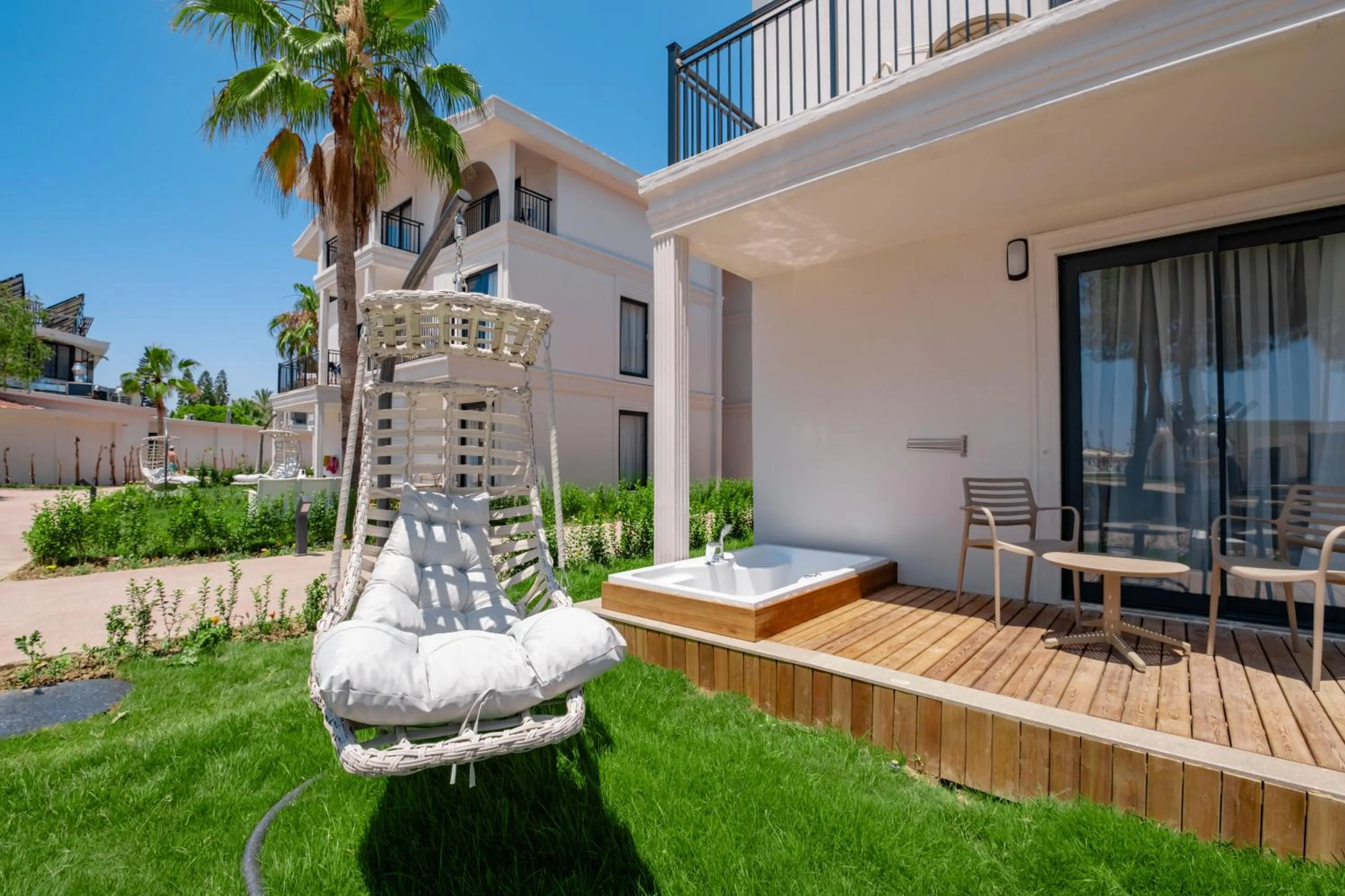 Property building in La Benata Beach Hotel