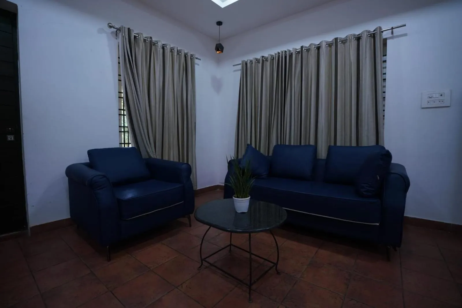 Living room in Farm Stay Resort - Shamirpet, Hyderabad