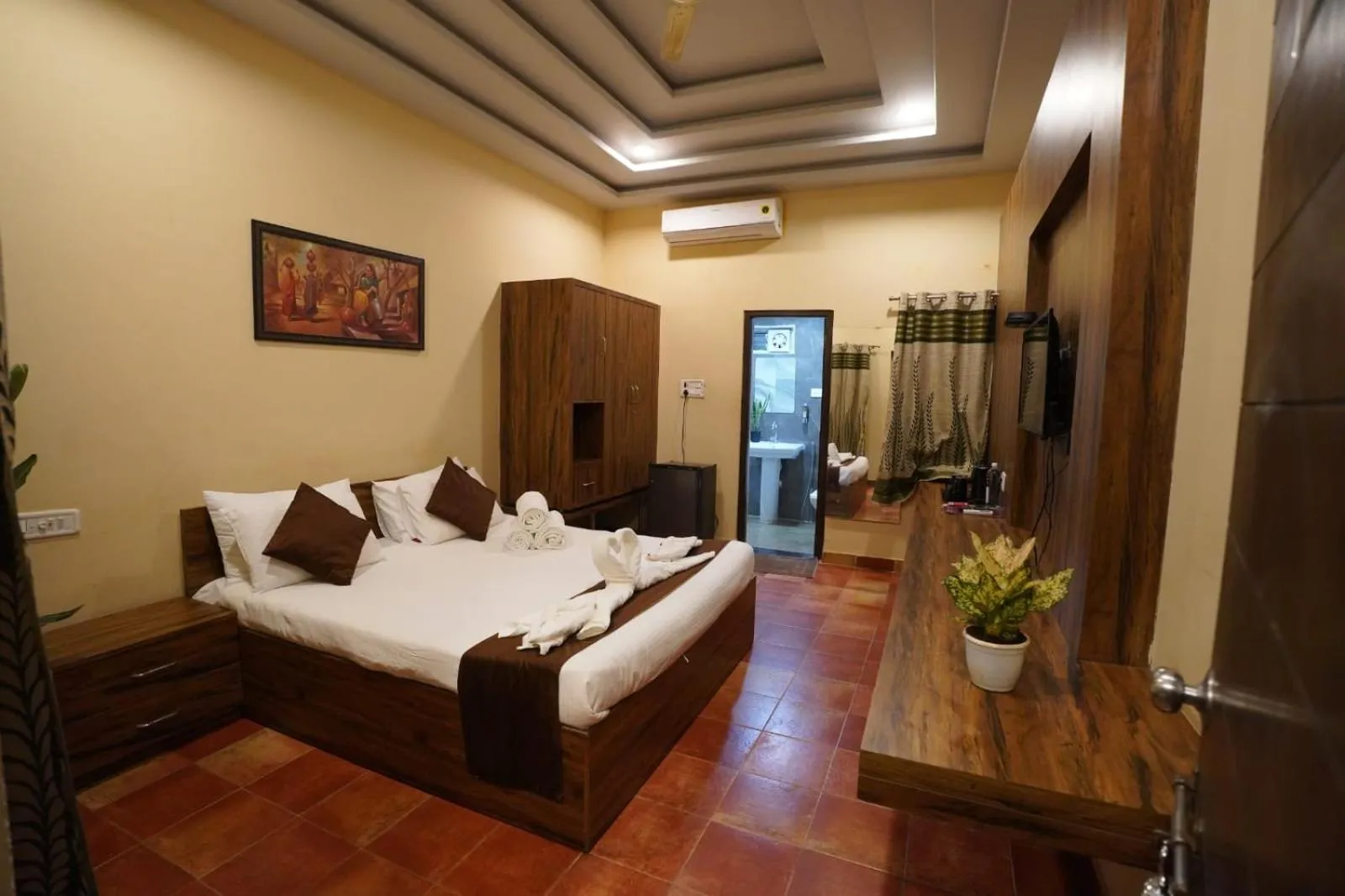Bed in Farm Stay Resort - Shamirpet, Hyderabad