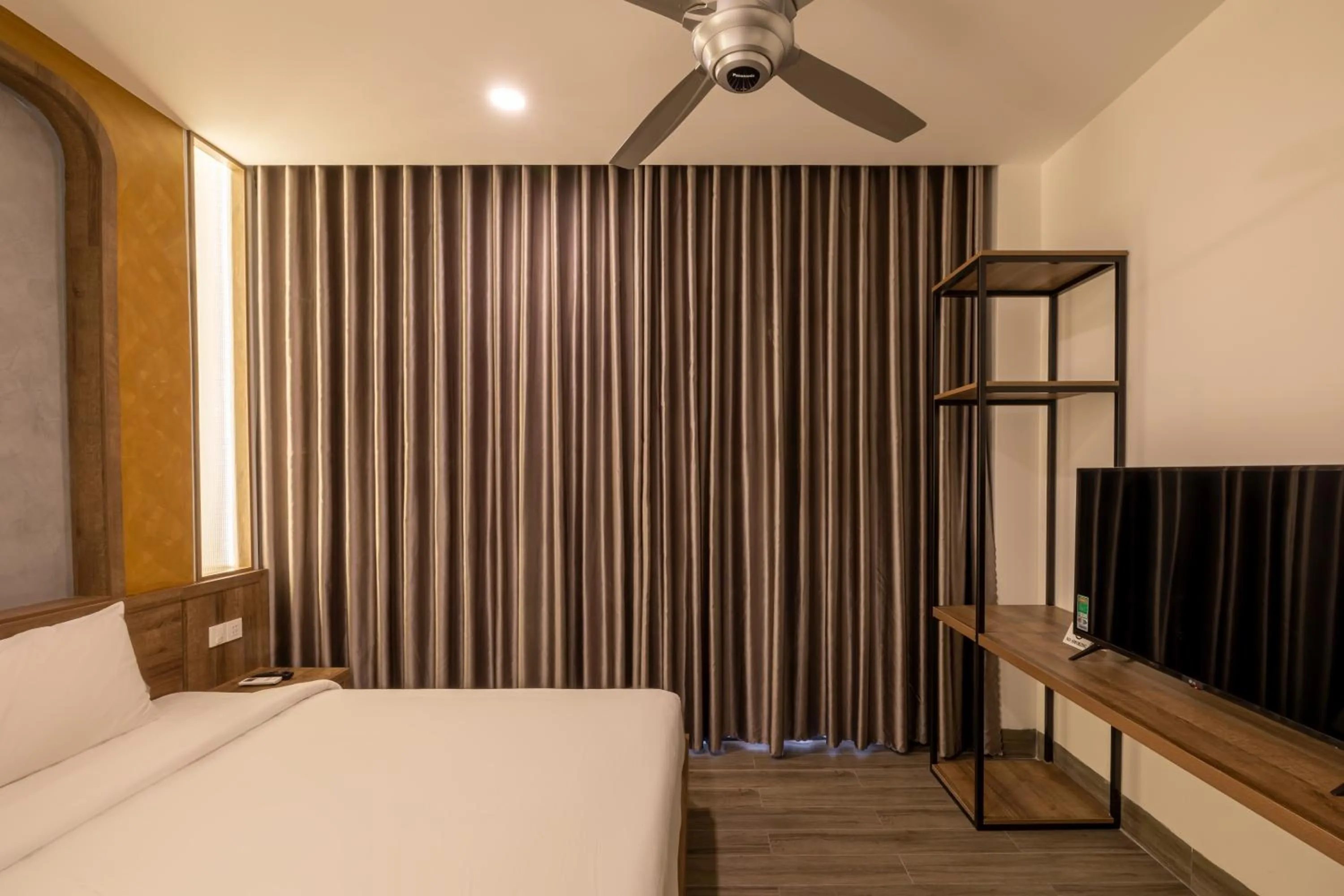 Bed in Moon Sun Boutique Villa Hotel