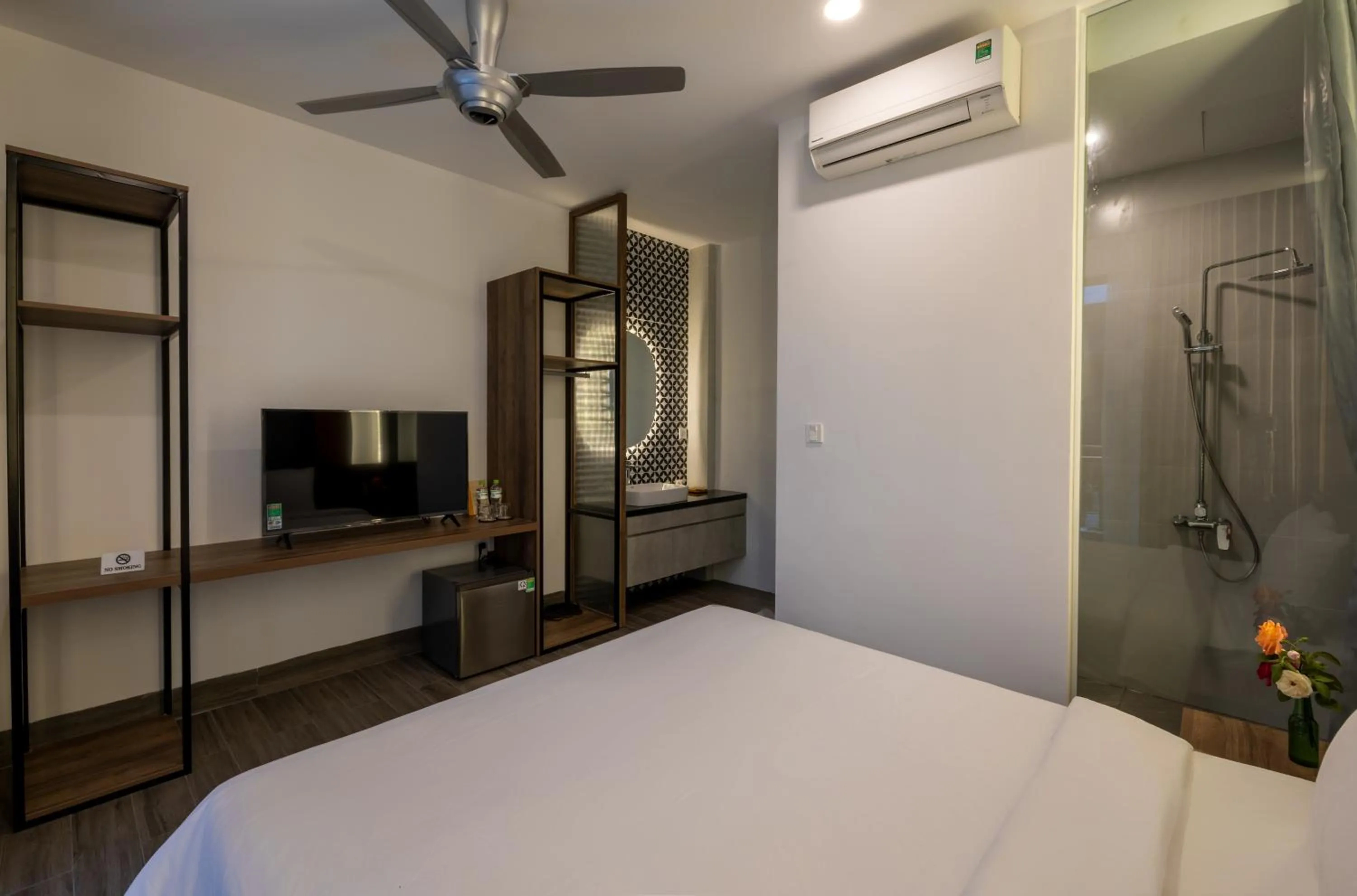 Bed in Moon Sun Boutique Villa Hotel