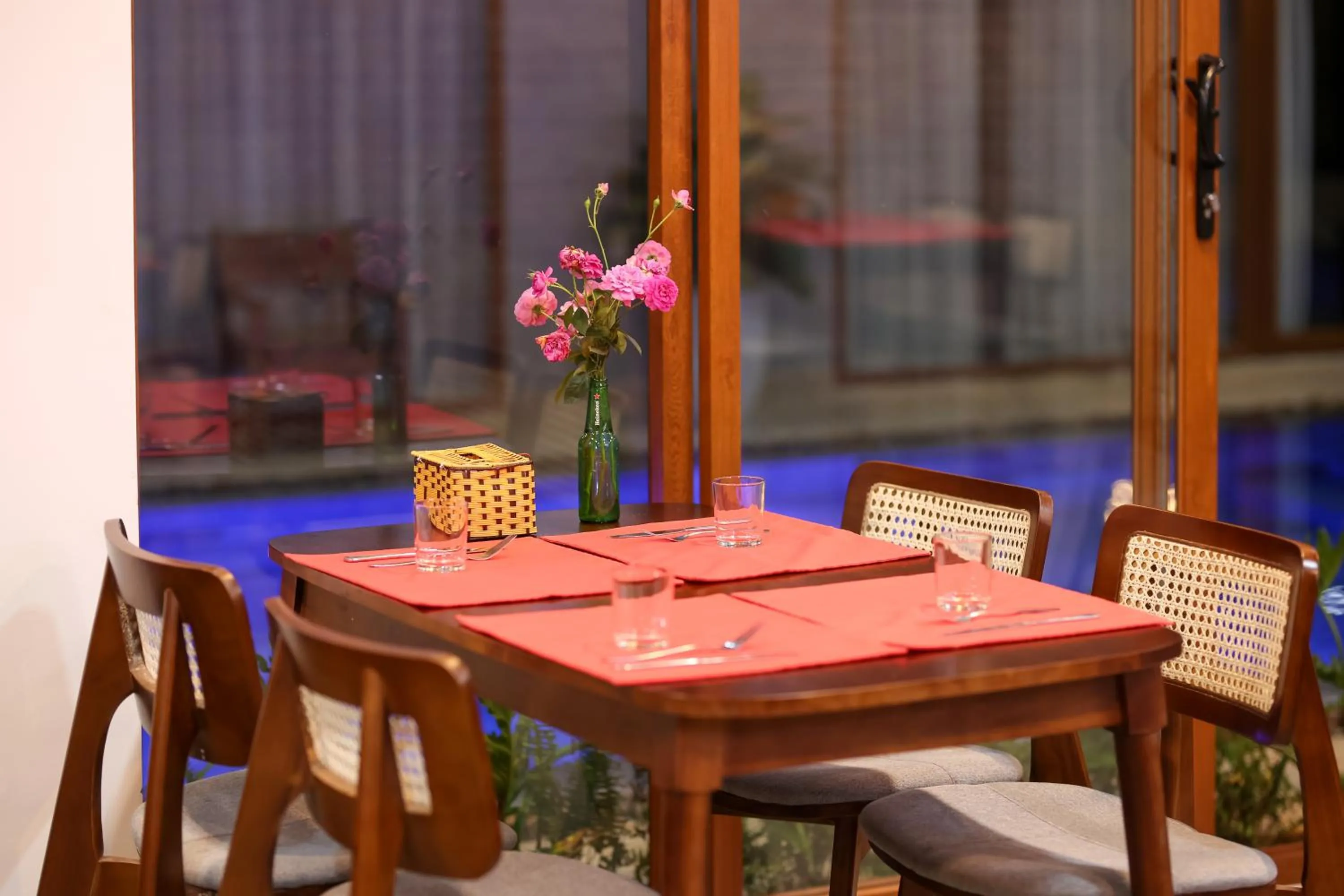 Dining area in Moon Sun Boutique Villa Hotel