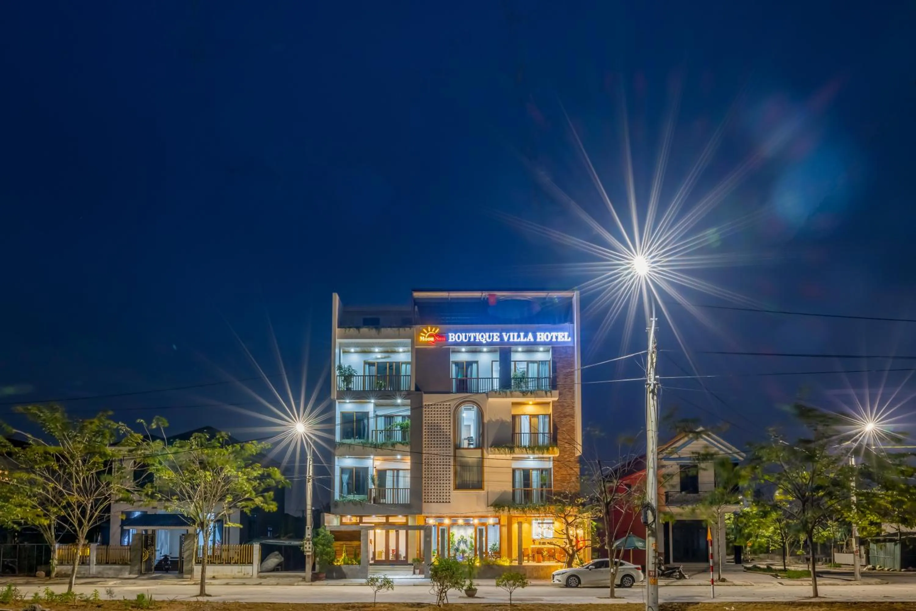 Property building in Moon Sun Boutique Villa Hotel